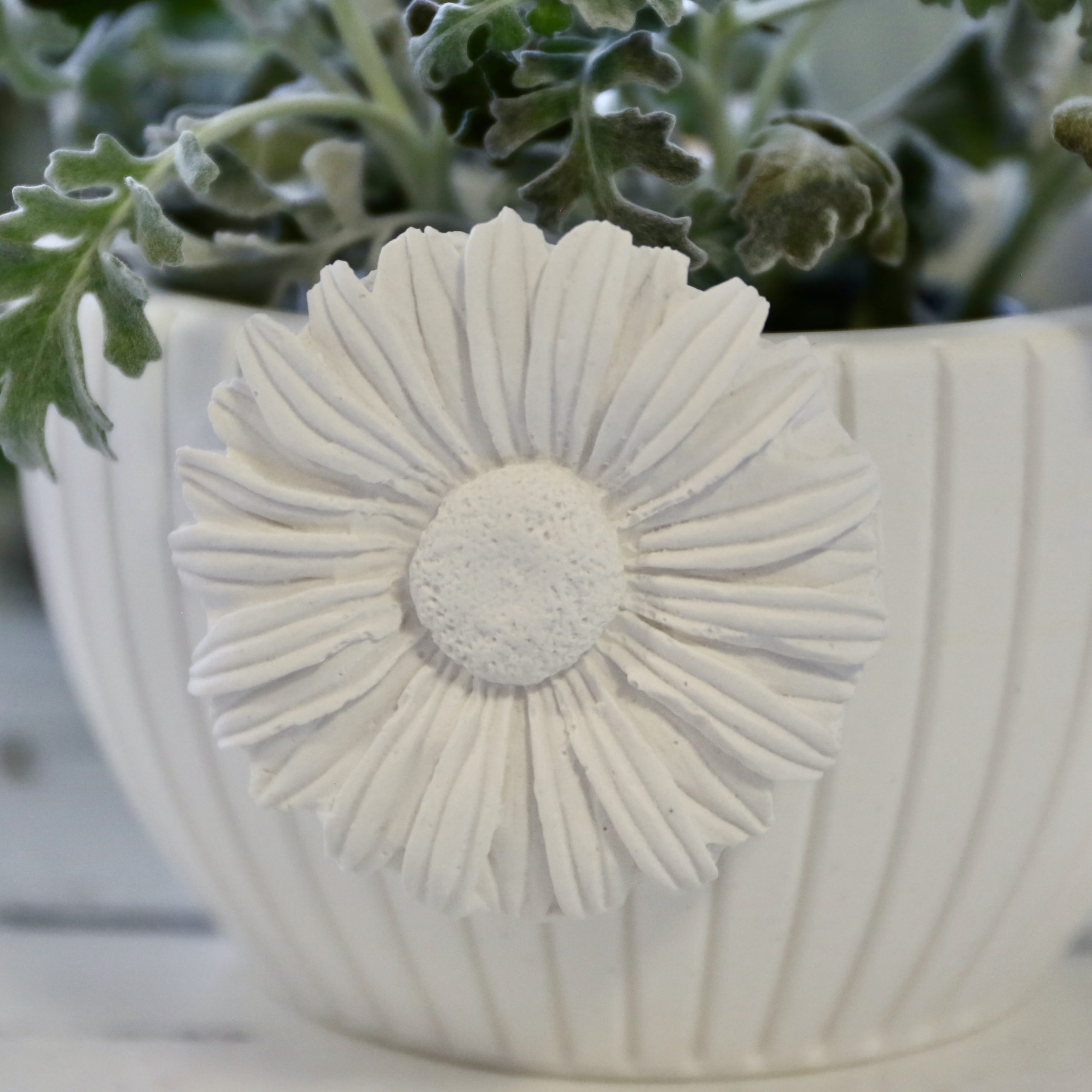 *Silikon-Gießform - Margerite - Blüte - aufgeblüht* – Bild 4