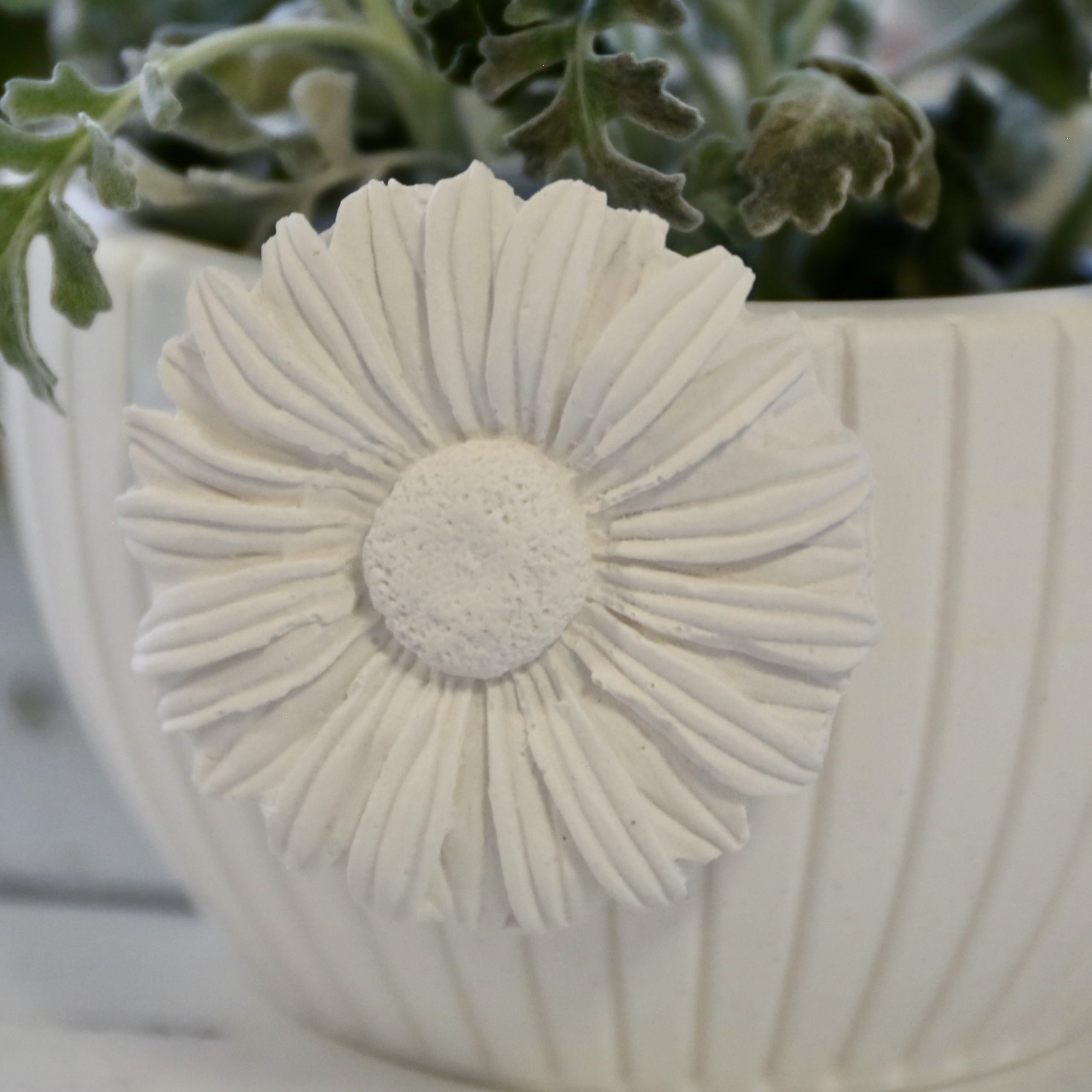 *Silikon-Gießform - Margerite - Blüte - aufgeblüht* – Bild 5