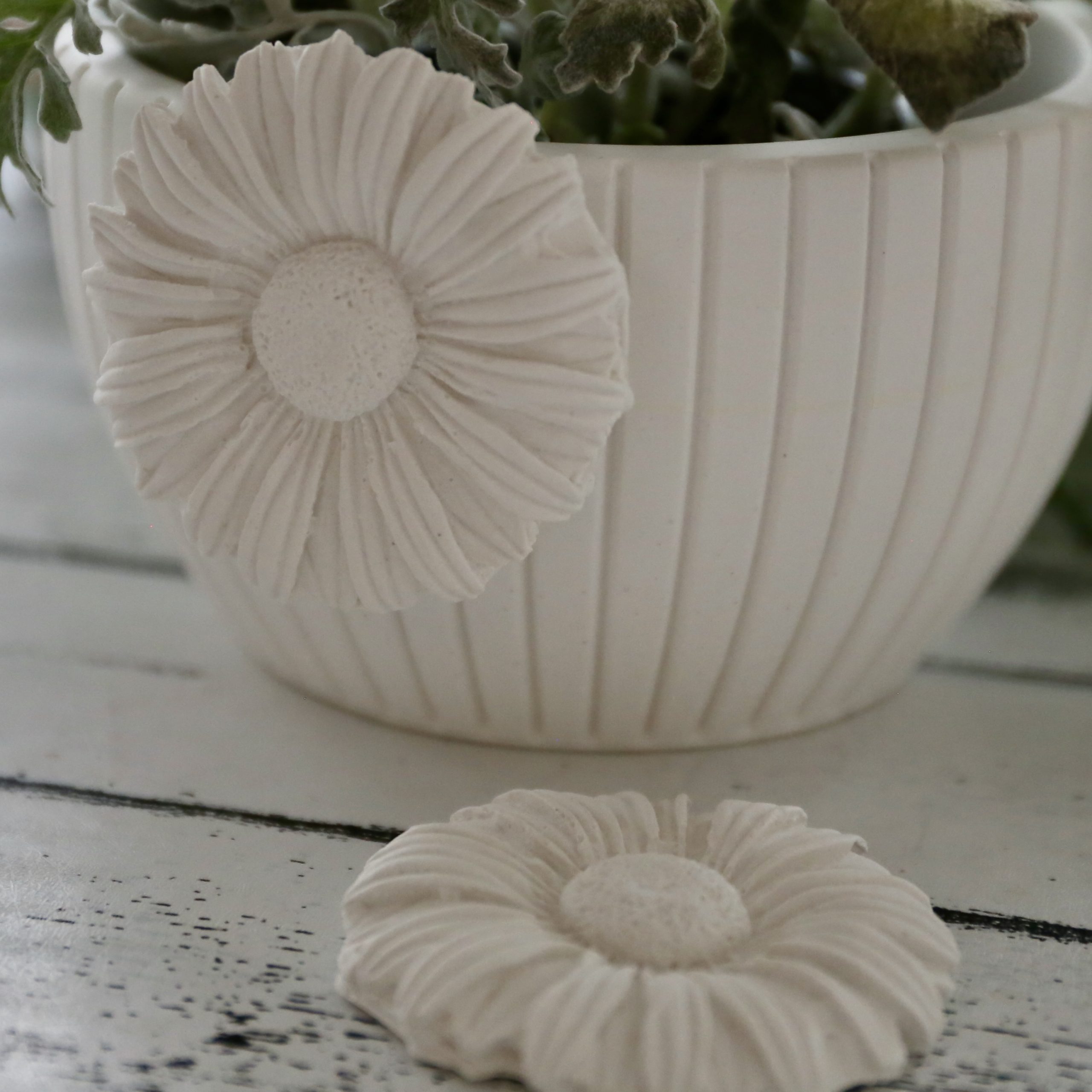 *Silikon-Gießform - Margerite - Blüte - aufgeblüht* – Bild 6