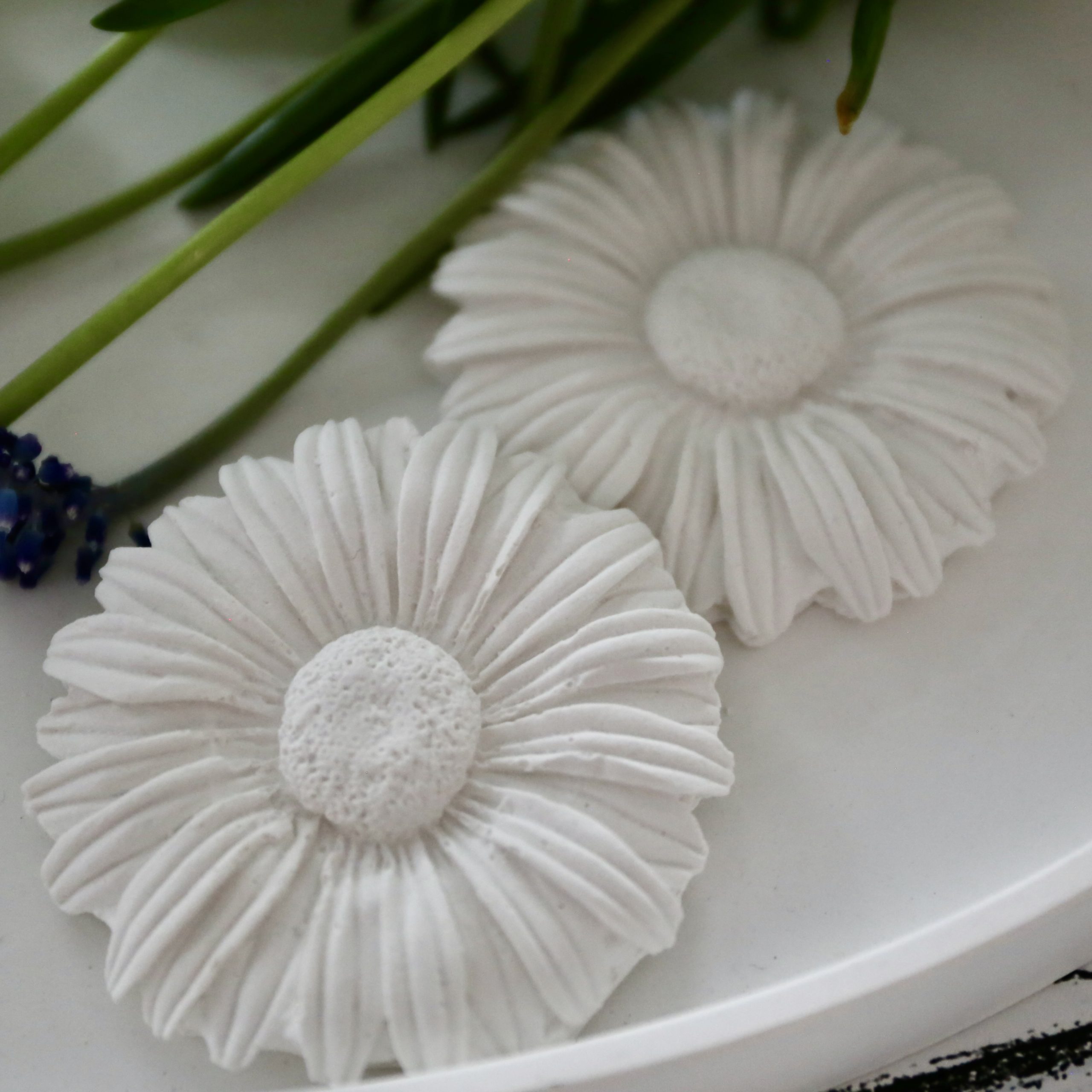 *Silikon-Gießform - Margerite - Blüte - aufgeblüht* – Bild 7