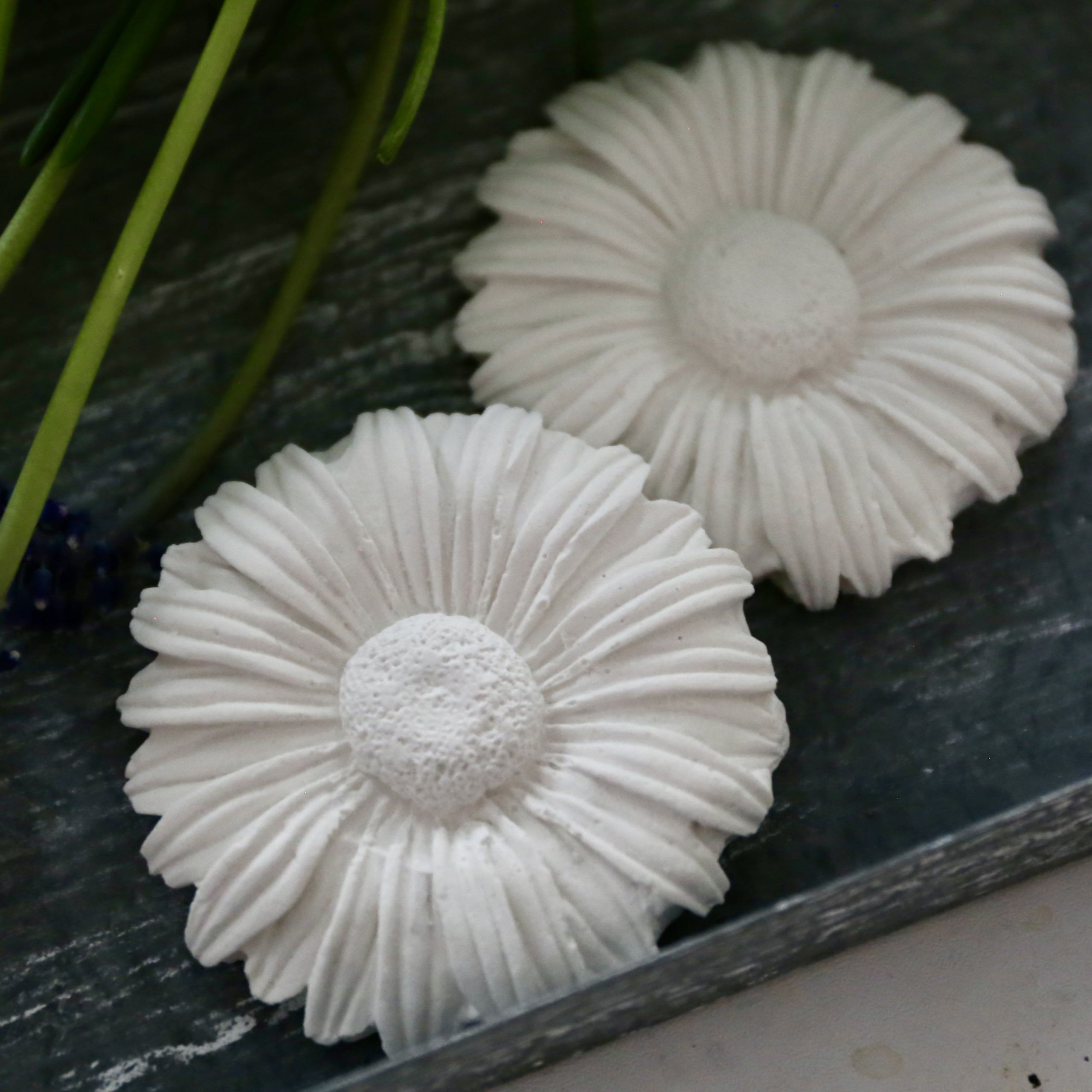 *Silikon-Gießform - Margerite - Blüte - aufgeblüht* – Bild 9