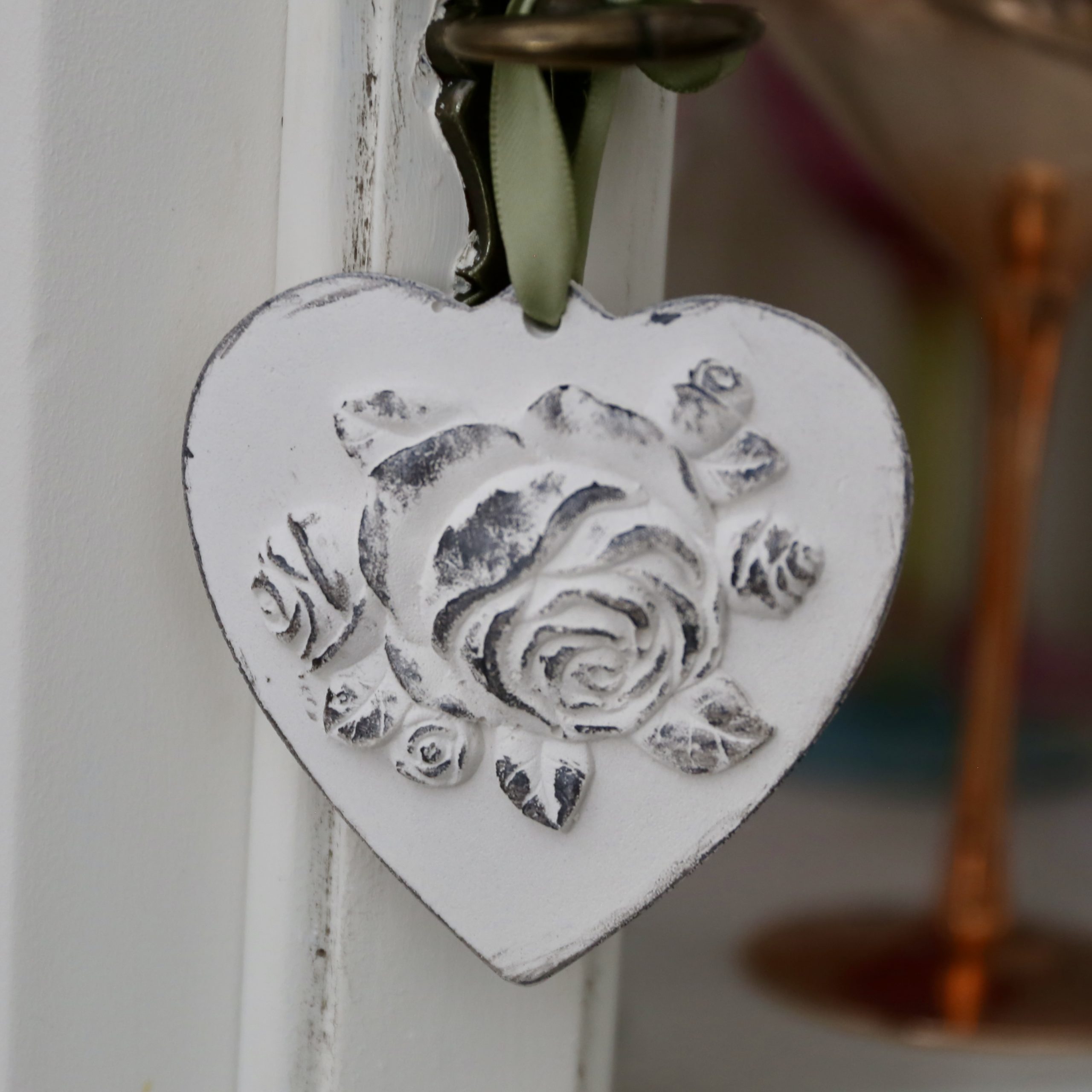 *Silikon-Gießform - Herz - Anhänger - Blumenbild* – Bild 12