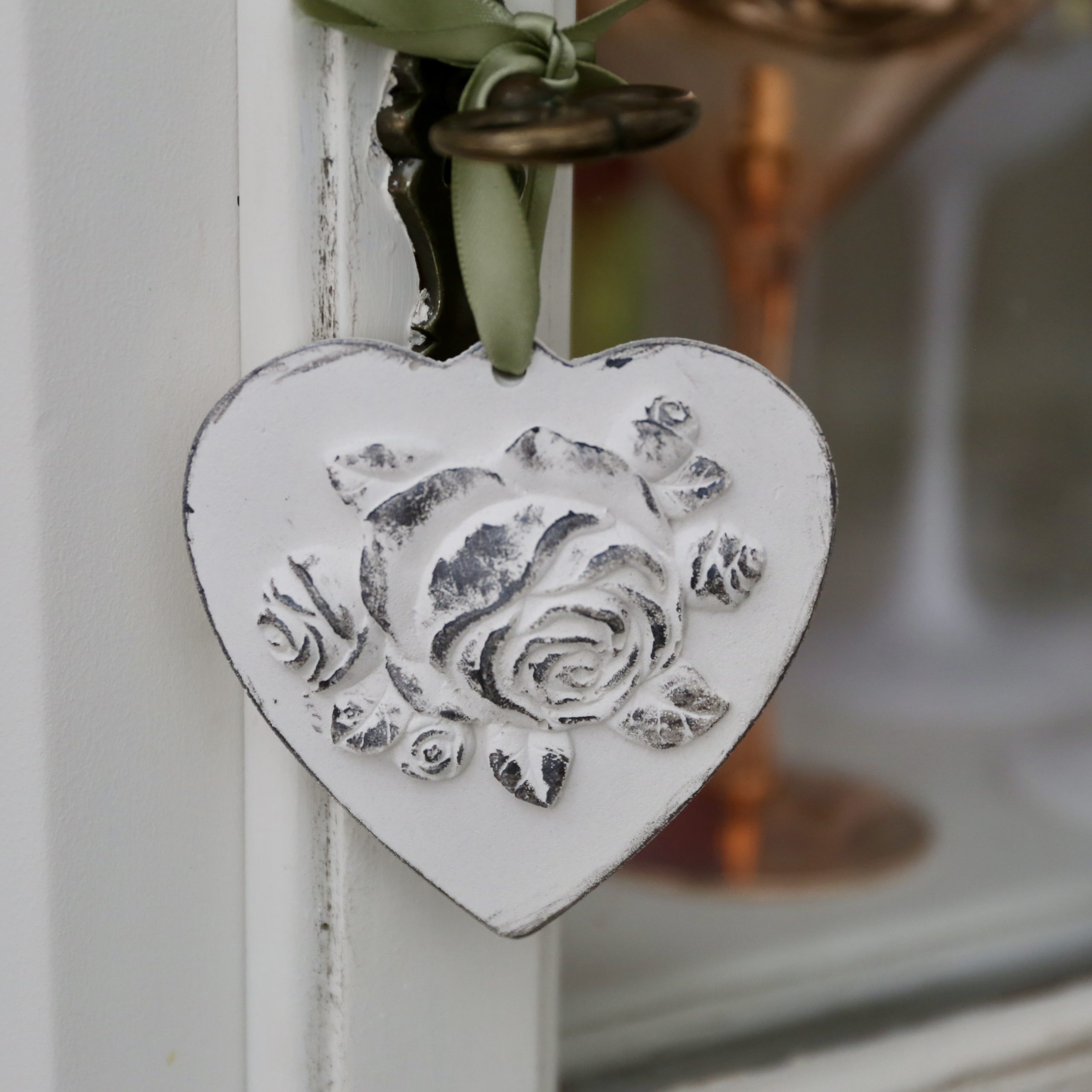 *Silikon-Gießform - Herz - Anhänger - Blumenbild* – Bild 13