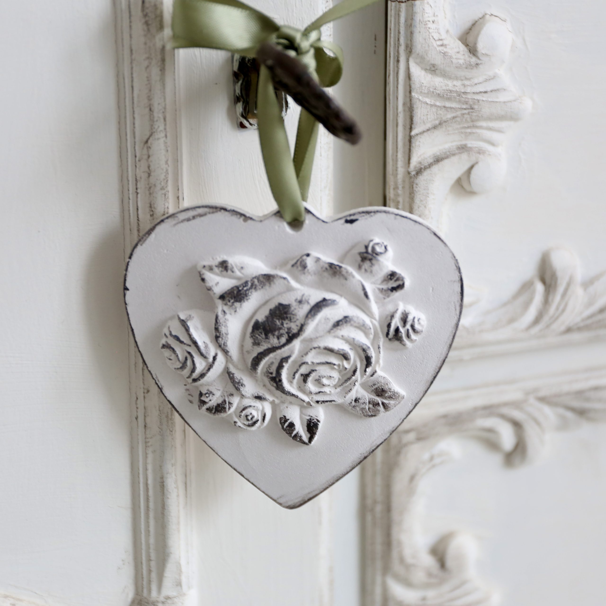 *Silikon-Gießform - Herz - Anhänger - Blumenbild* – Bild 14