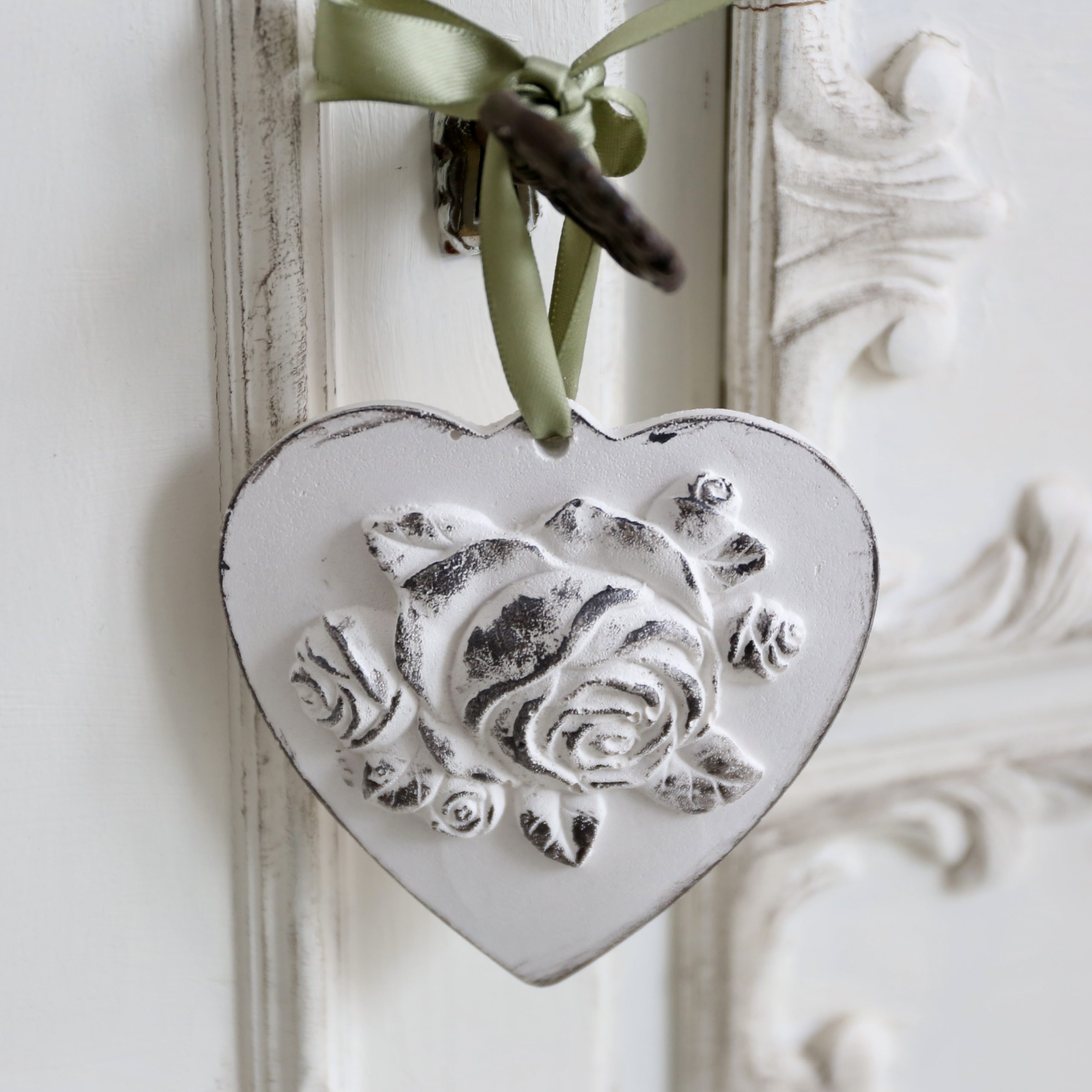 *Silikon-Gießform - Herz - Anhänger - Blumenbild* – Bild 15