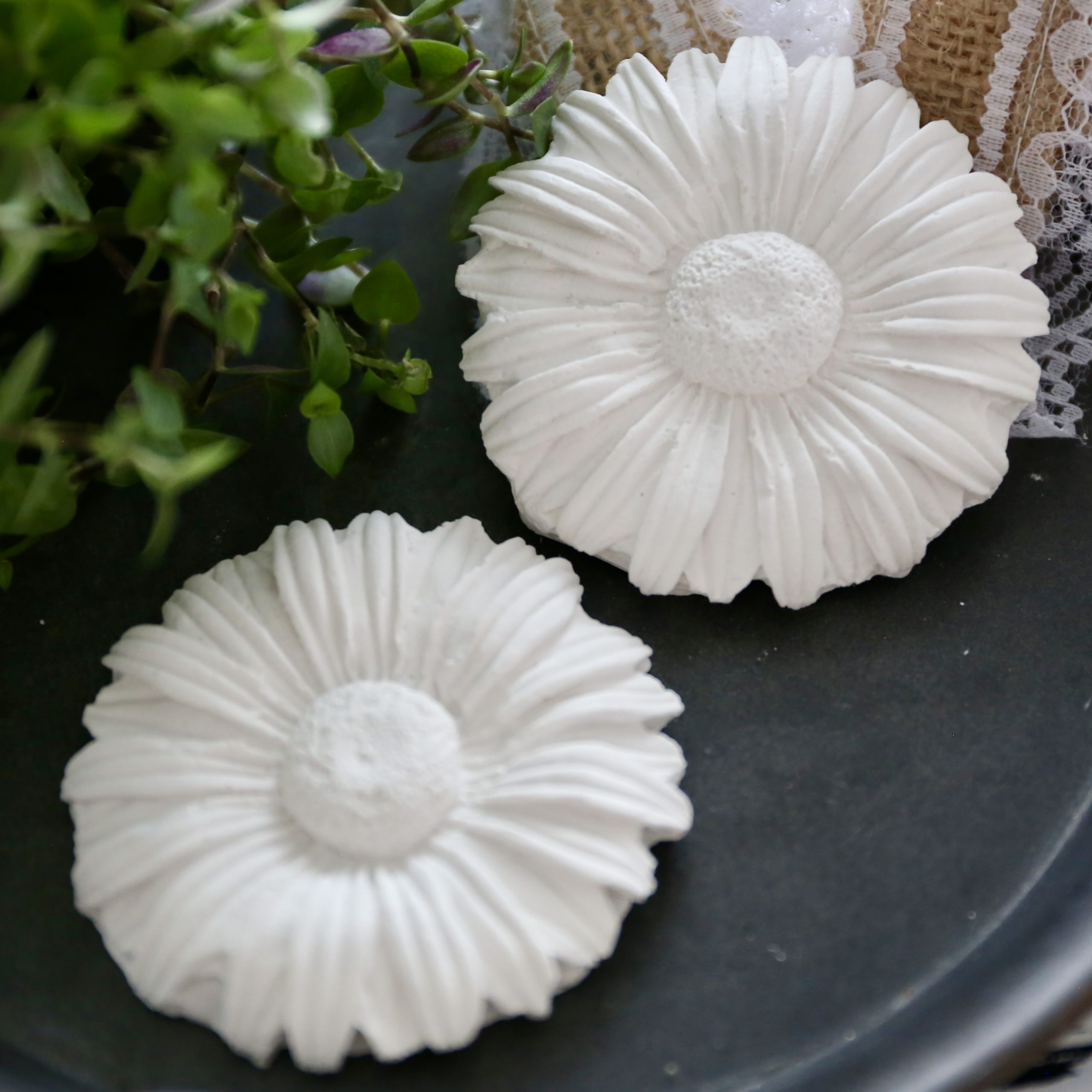 *Silikon-Gießform - Margerite - Blüte - aufgeblüht* – Bild 10