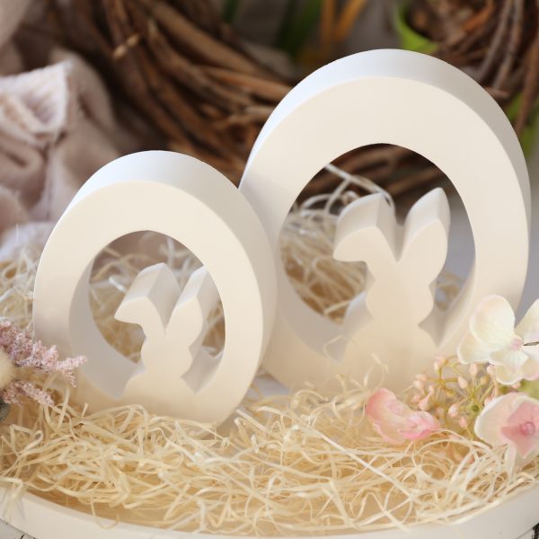 *Silikon-Gießform - Hase im Ei - Osterei in 2 Größen*