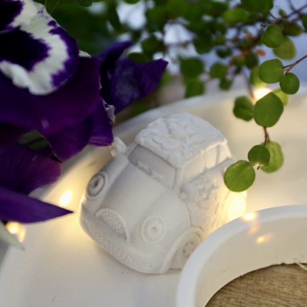 *Silikon - Gießform - Kleines Auto - mit Blümchen - nostalgisch* – Bild 8