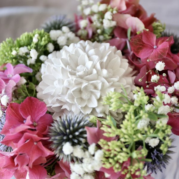 Silikon - Gießform - Blumenkugel - Blüte – Bild 11