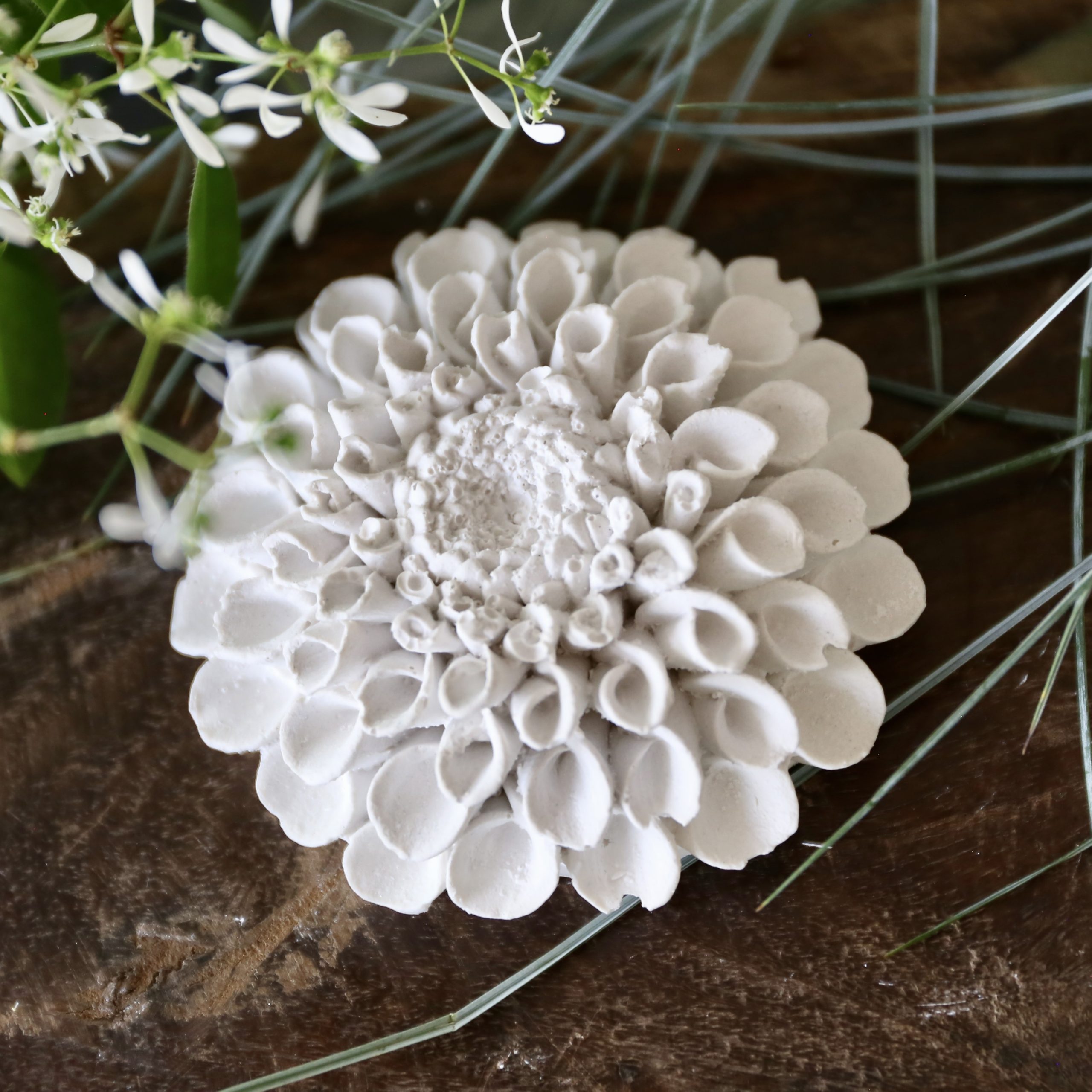 *Silikon - Gießform - Blüten - Blumen - Dahlie* – Bild 3