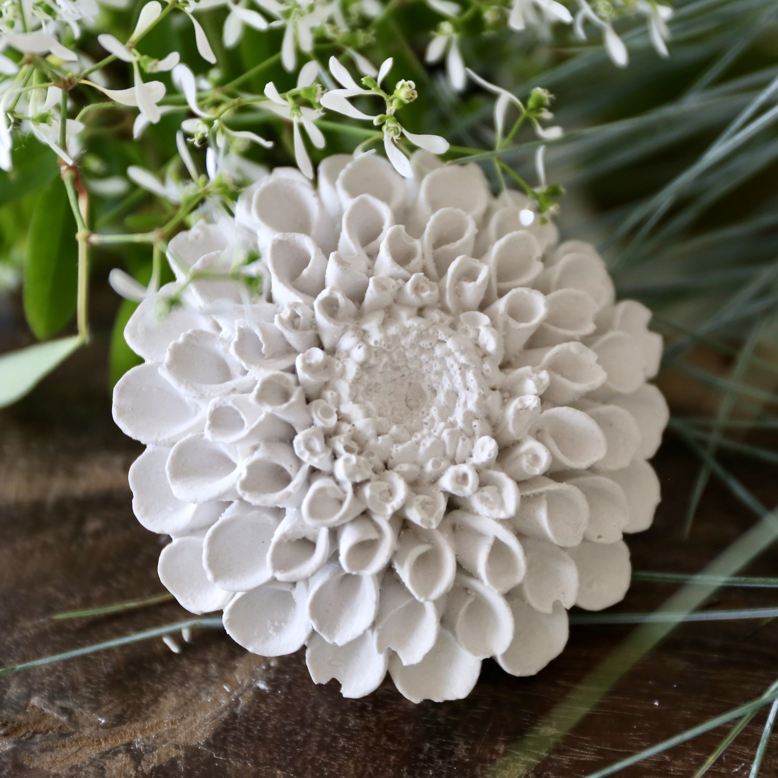 *Silikon - Gießform - Blüten - Blumen - Dahlie* – Bild 4