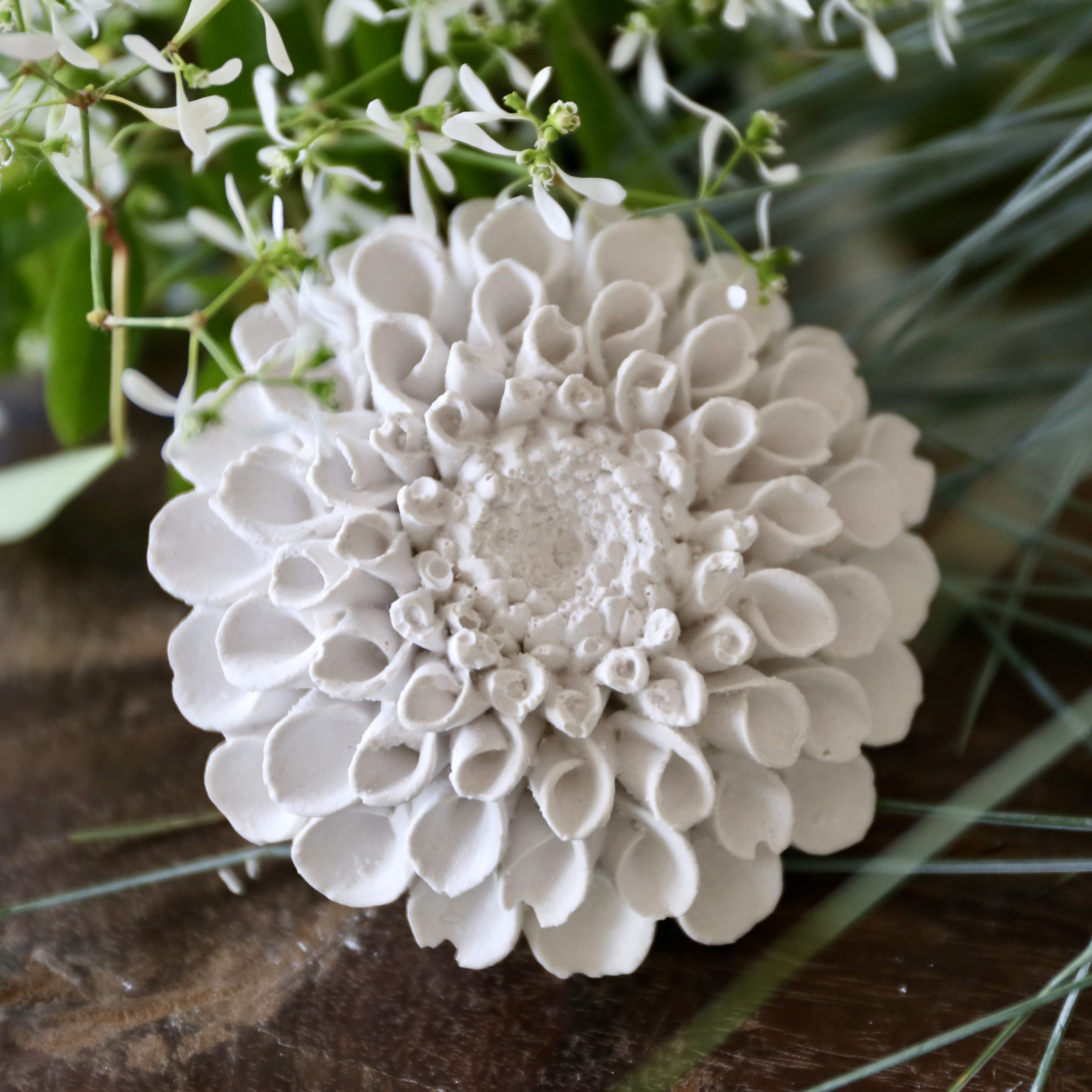 *Silikon - Gießform - Blüten - Blumen - Dahlie* – Bild 5
