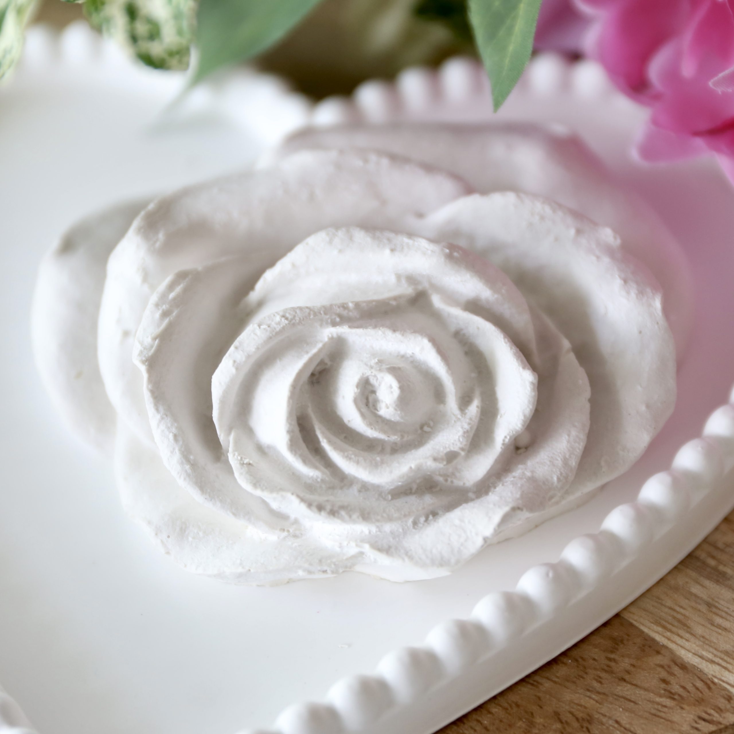 *Silikon - Gießform - Blüten - Blumen - Flach - Rose* – Bild 8