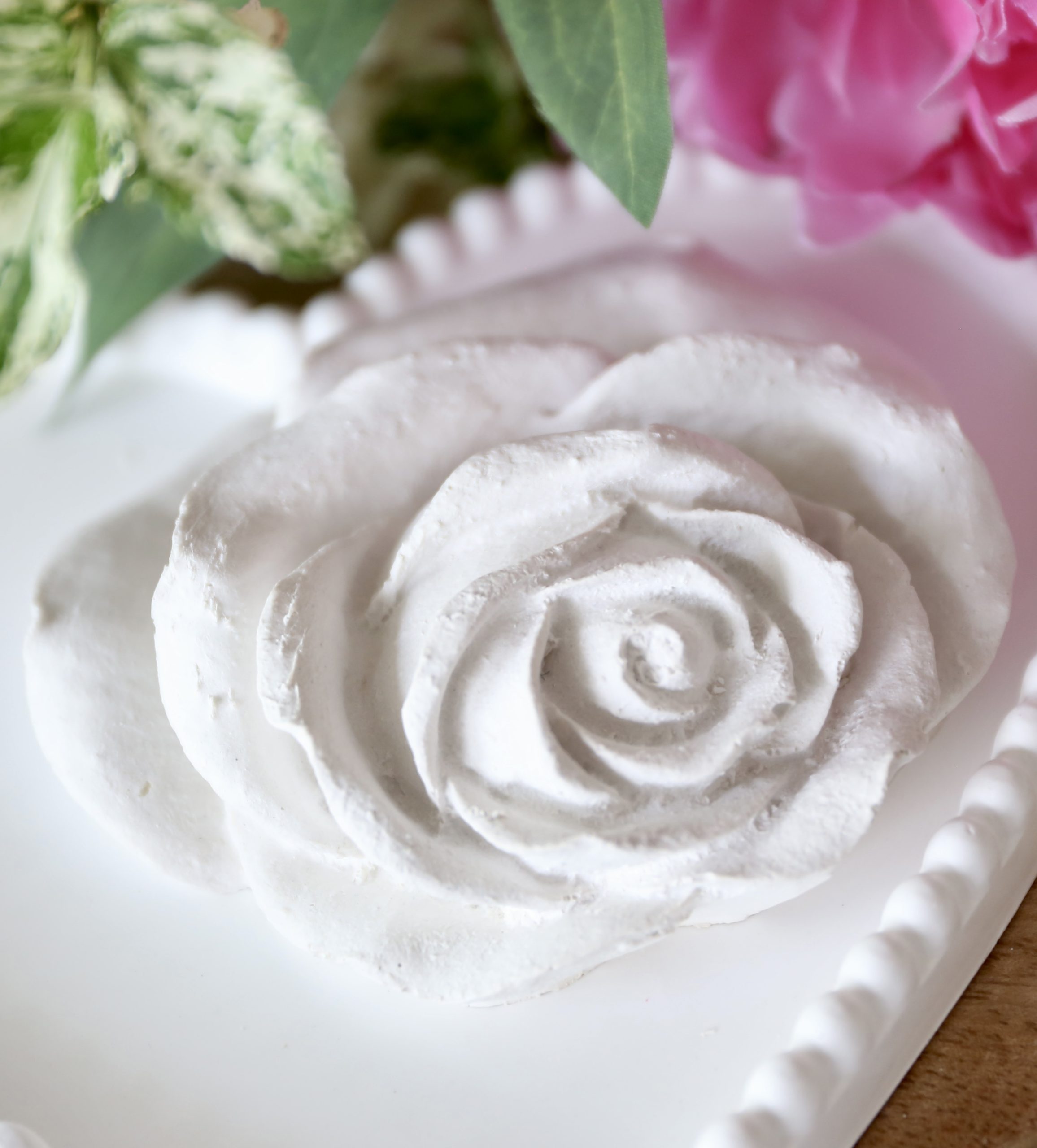 *Silikon - Gießform - Blüten - Blumen - Flach - Rose* – Bild 9
