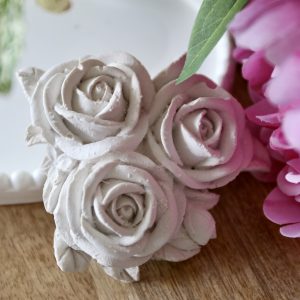 *Silikon-Gießform - Blüten - Blumen - Rosenblüten - Rosenbouquet*