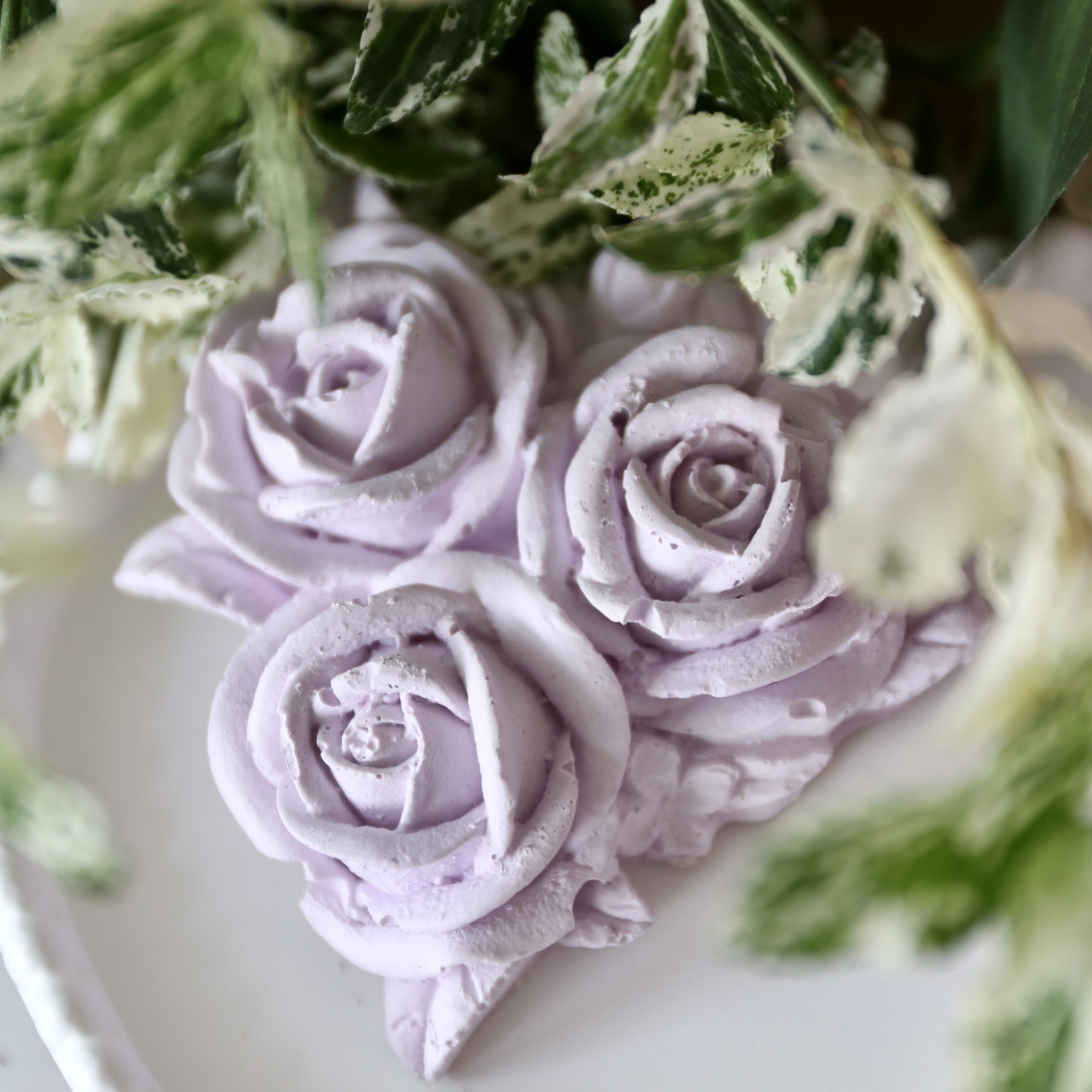 *Silikon-Gießform - Blüten - Blumen - Rosenblüten - Rosenbouquet* – Bild 7