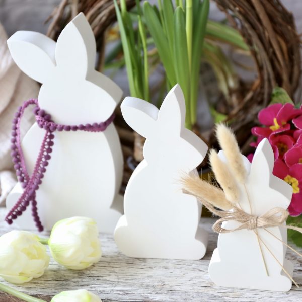 Silikon - Gießform - Osterhase in 3 Größen