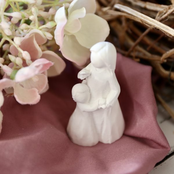 *Silikon - Gießform - Figuren Familie - Hochzeit in Schnitzoptik* – Bild 9