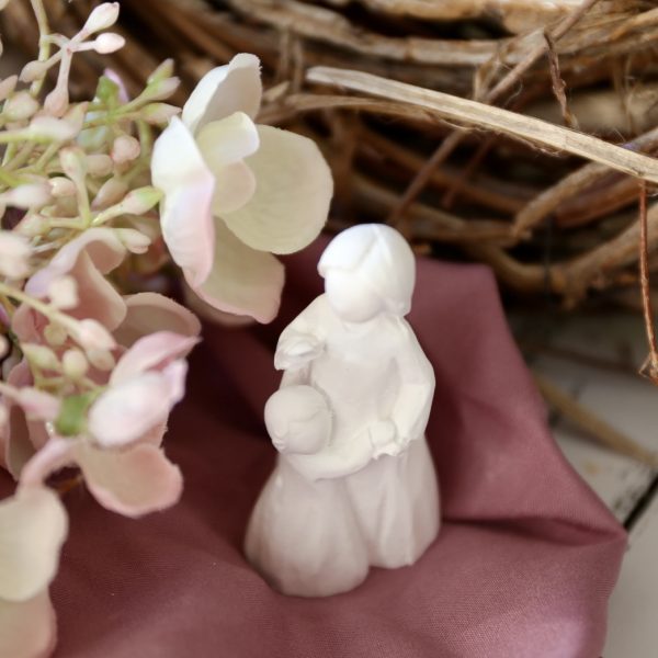 *Silikon - Gießform - Figuren Familie - Hochzeit in Schnitzoptik* – Bild 10