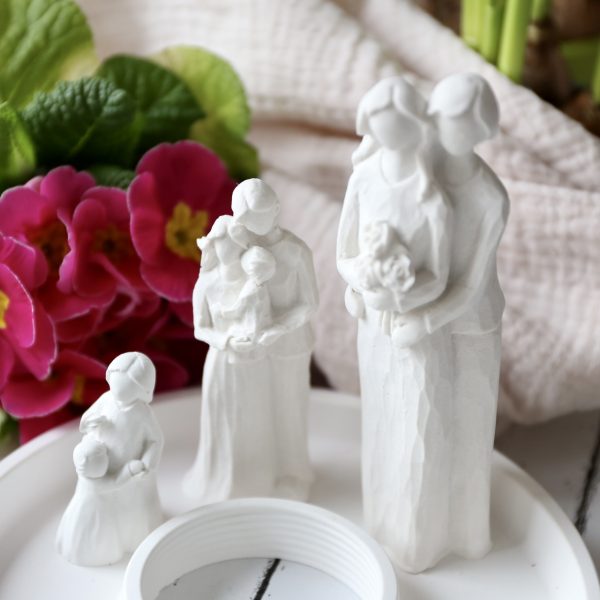 *Silikon - Gießform - Figuren Familie - Hochzeit in Schnitzoptik* – Bild 19