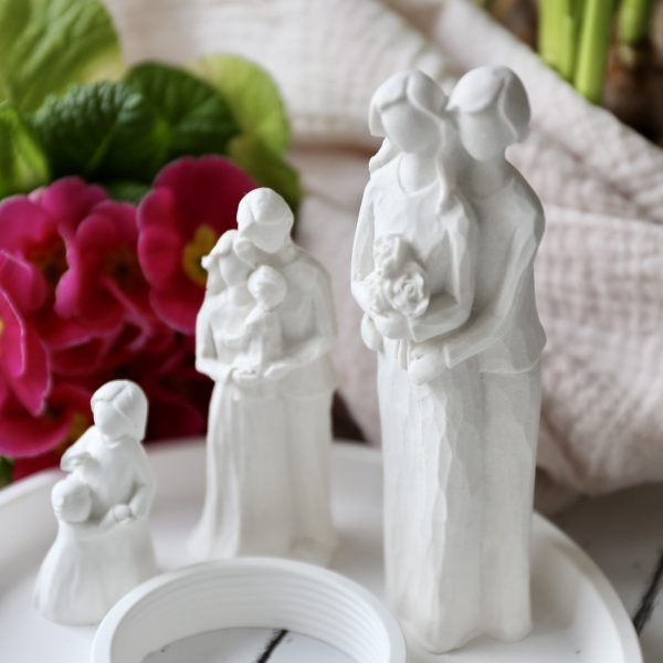*Silikon - Gießform - Figuren Familie - Hochzeit in Schnitzoptik* – Bild 20