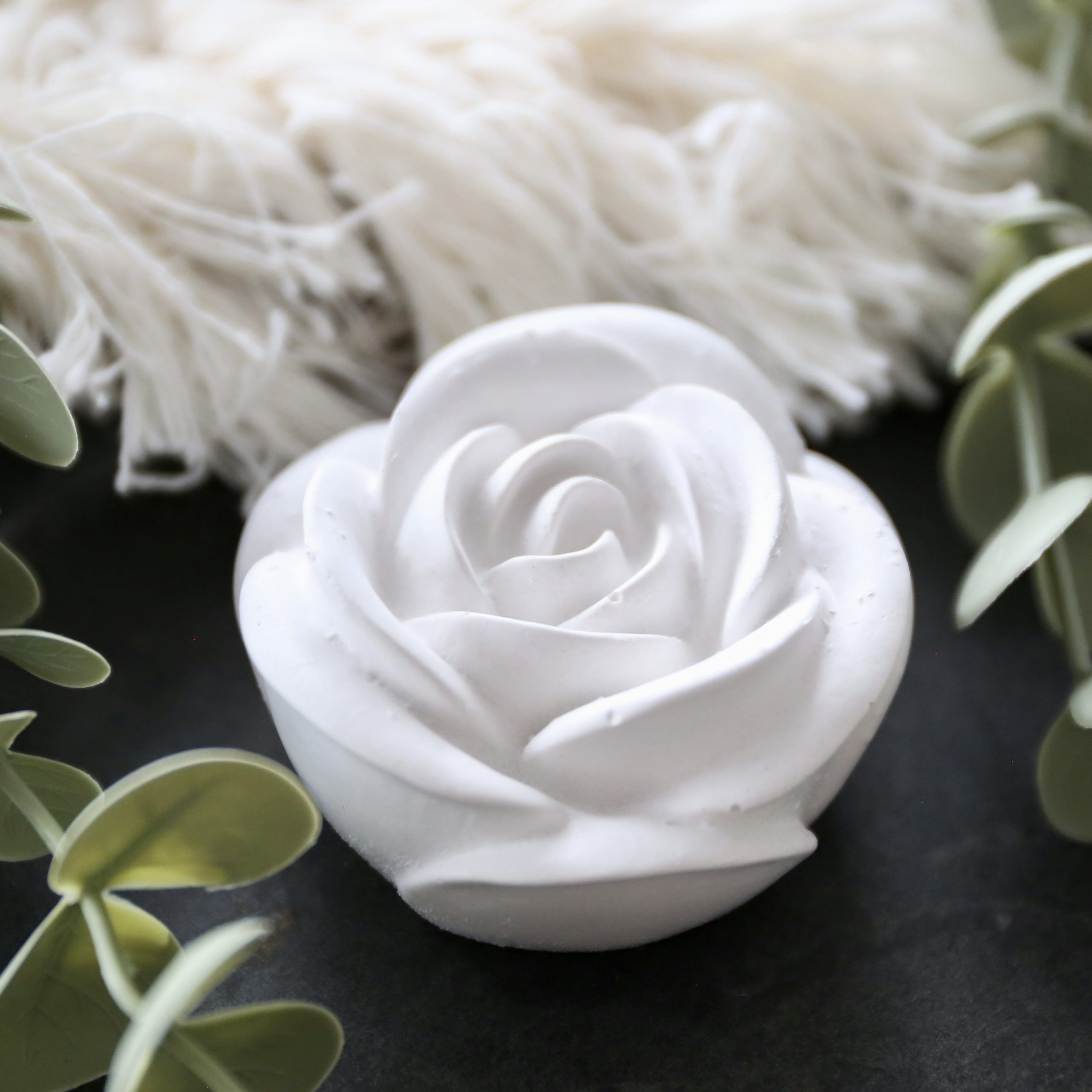 *Silikon - Gießform - Rose geschlossen / Kerzenhalter* – Bild 29