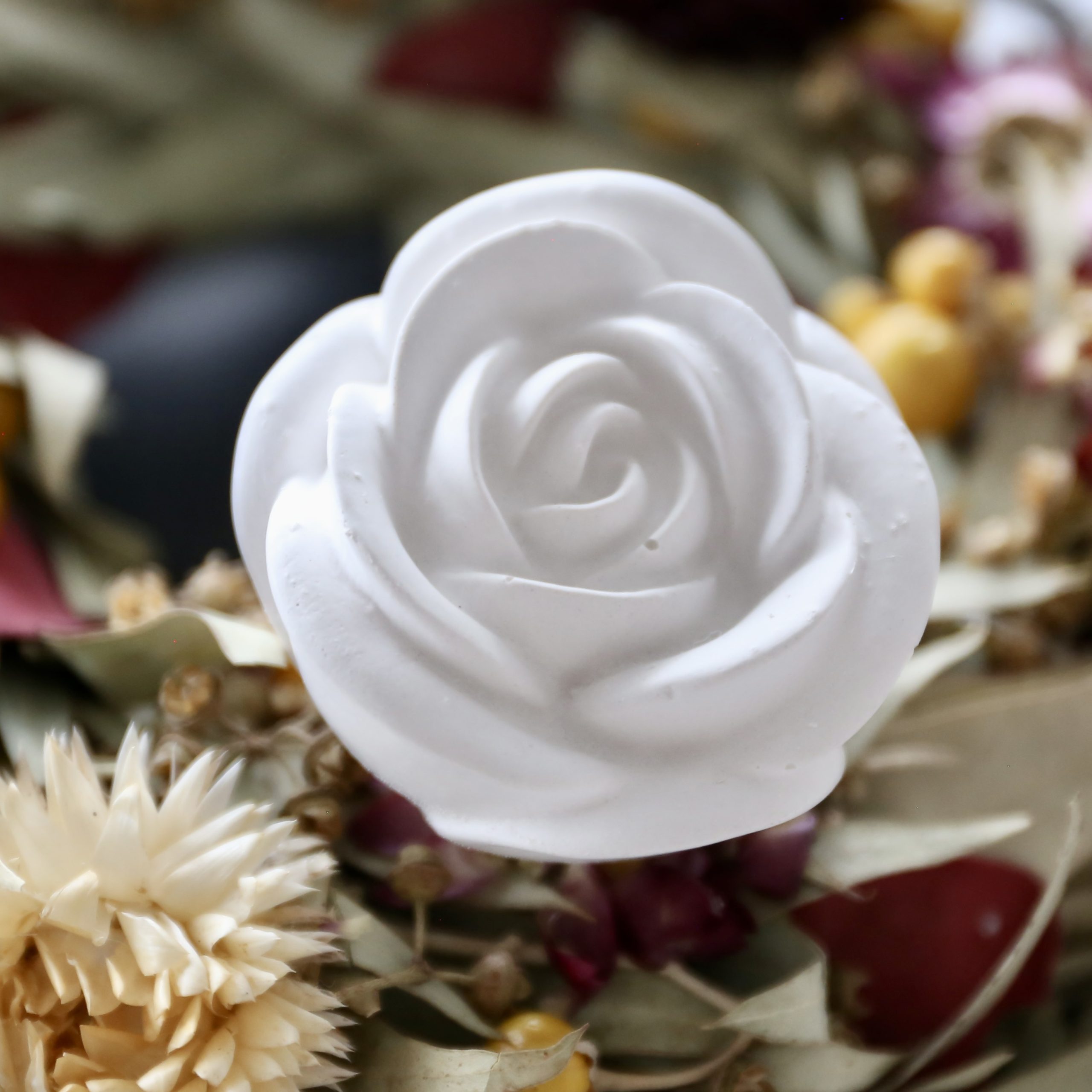 *Silikon - Gießform - Rose geschlossen / Kerzenhalter* – Bild 31