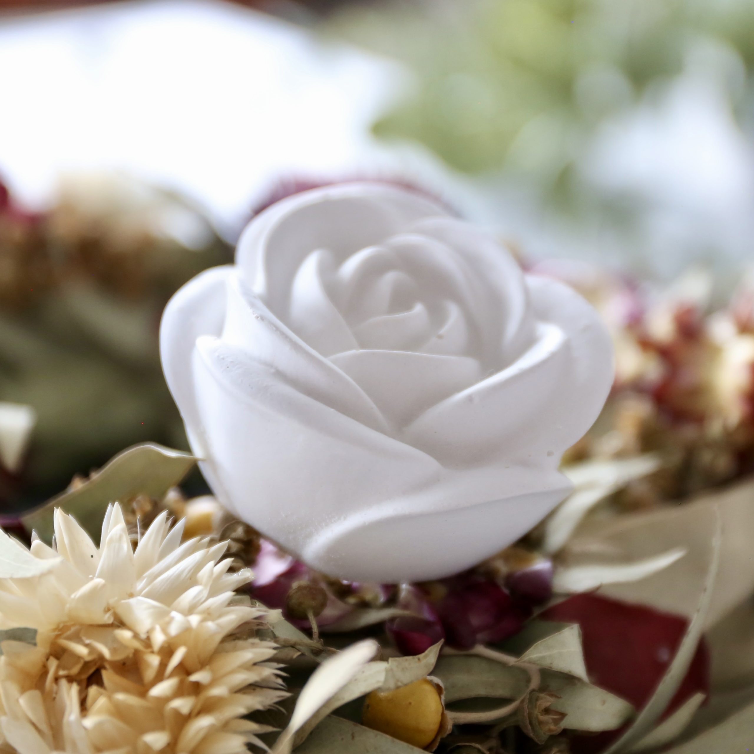 *Silikon - Gießform - Rose geschlossen / Kerzenhalter* – Bild 32