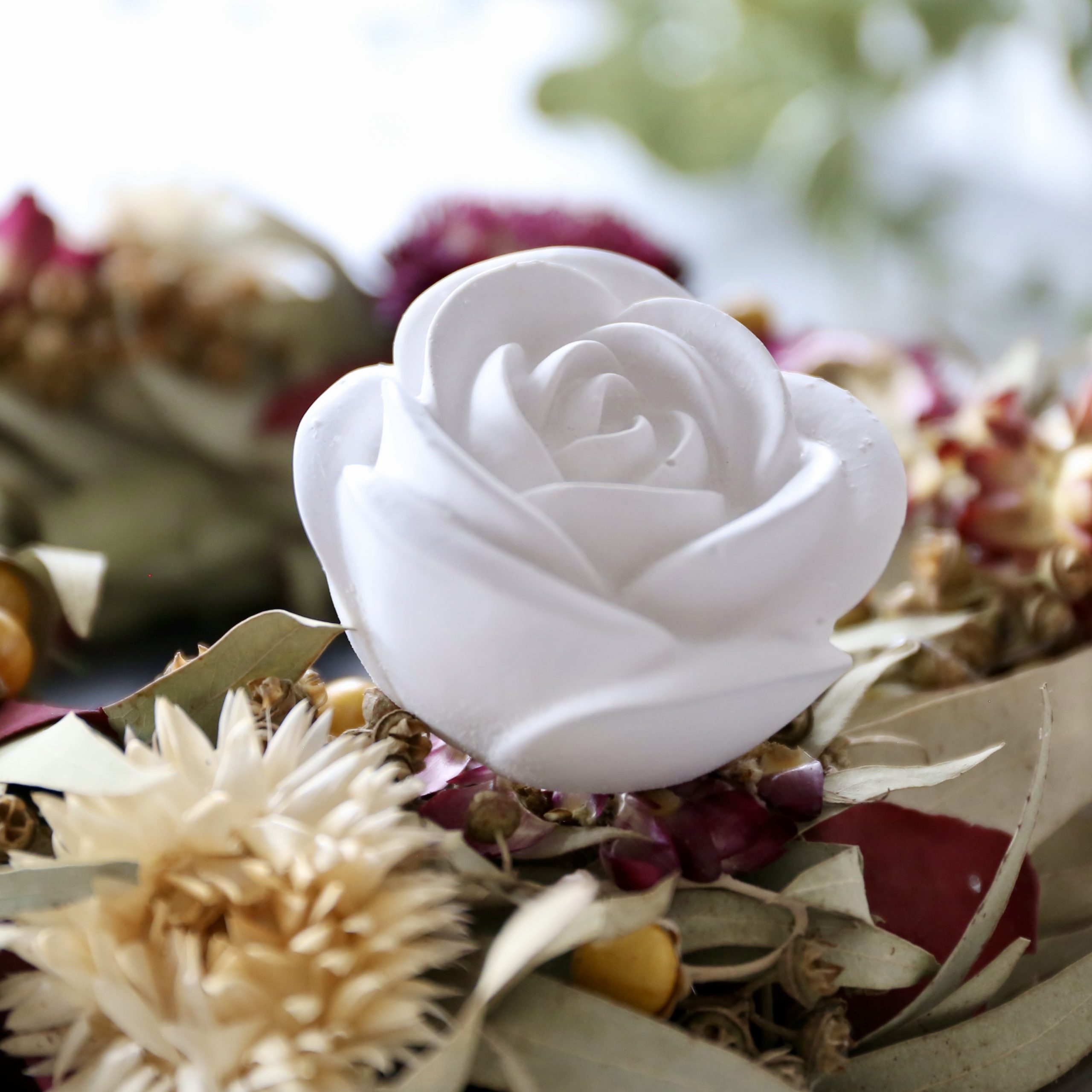 *Silikon - Gießform - Rose geschlossen / Kerzenhalter* – Bild 33