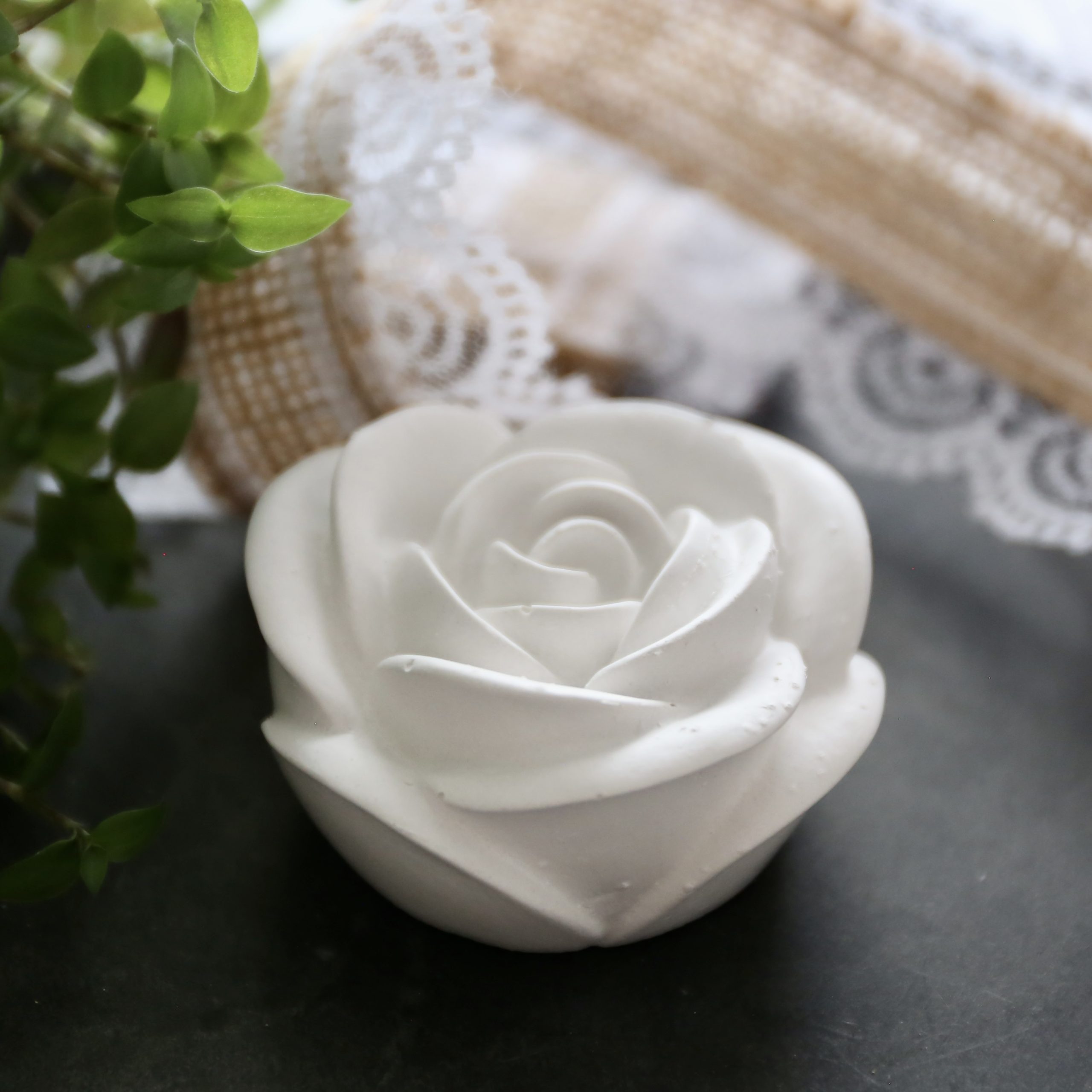 *Silikon - Gießform - Rose geschlossen / Kerzenhalter* – Bild 34