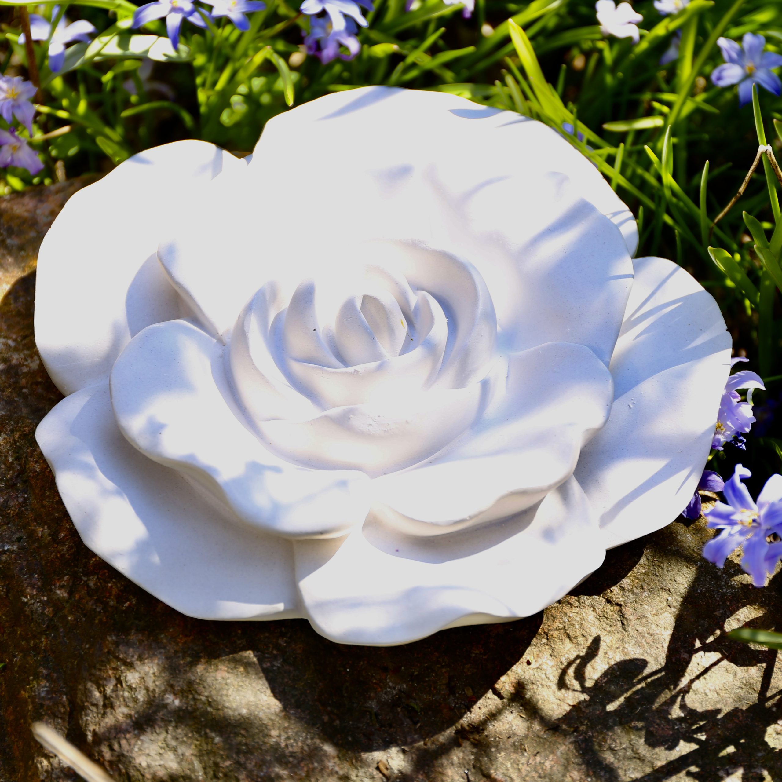 Silikon - Gießform - Rosenblüte - Blütendeko - Mit und ohne Kerze – Bild 37