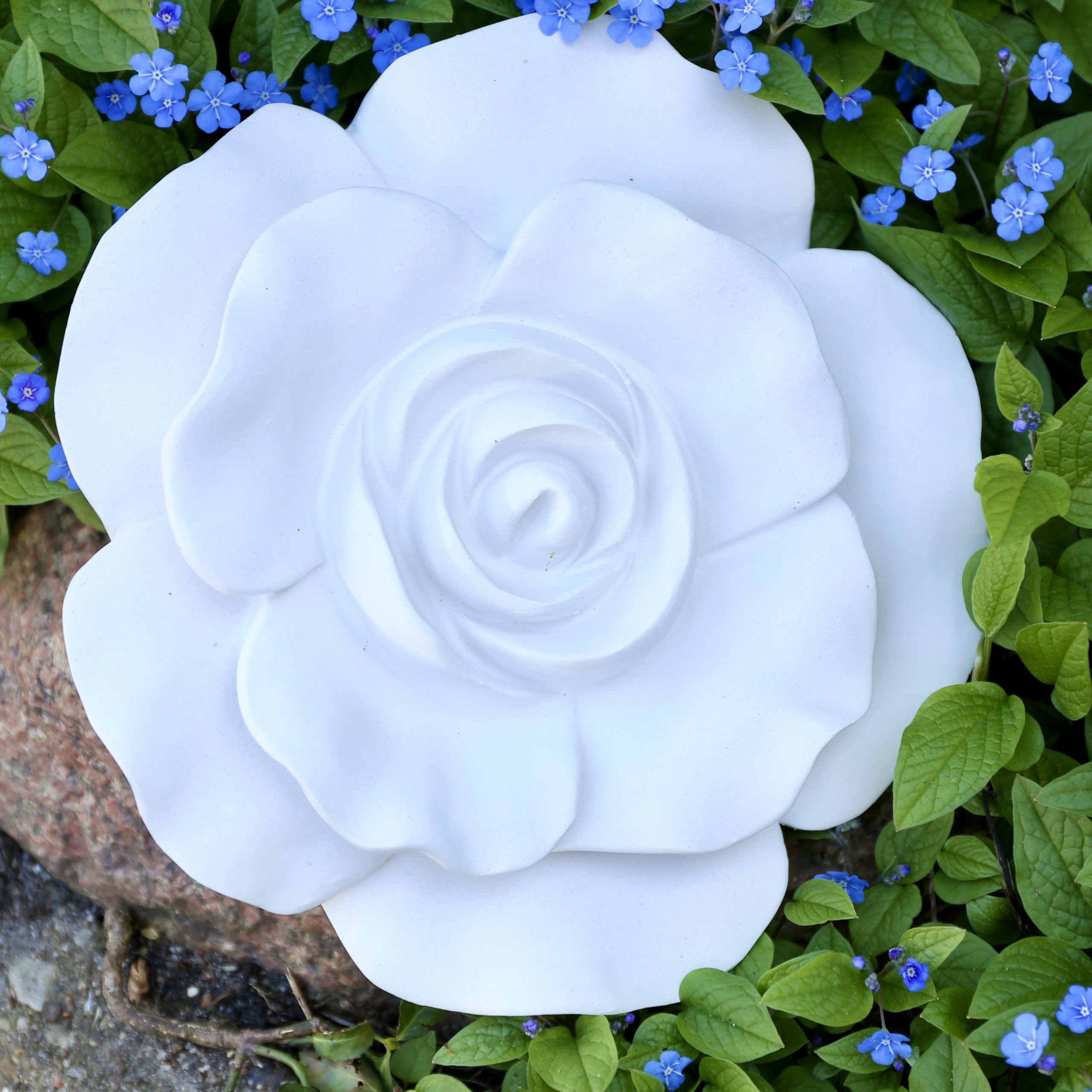 Silikon - Gießform - Rosenblüte - Blütendeko - Mit und ohne Kerze – Bild 39