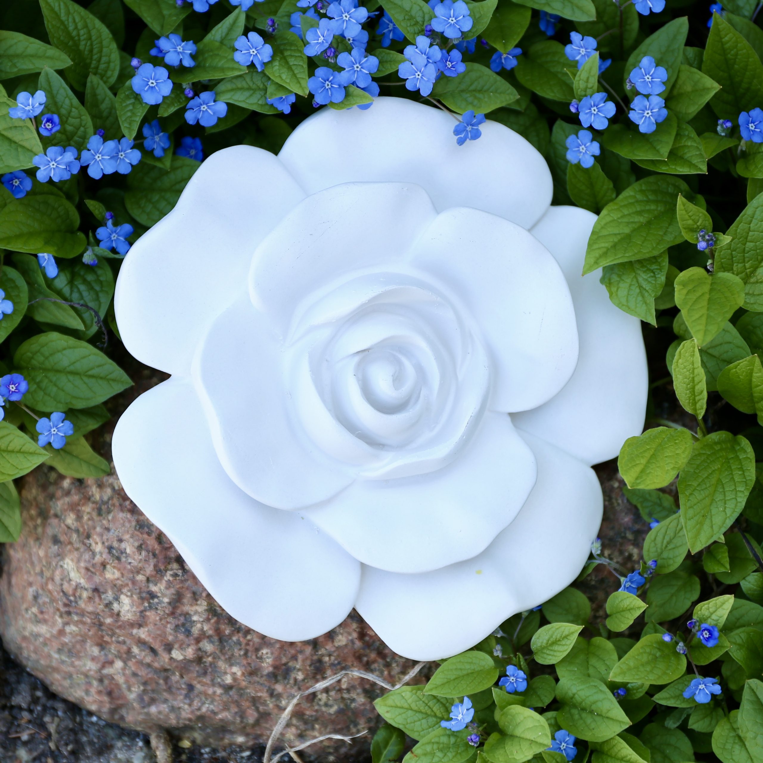 Silikon - Gießform - Rosenblüte - Blütendeko - Mit und ohne Kerze – Bild 57