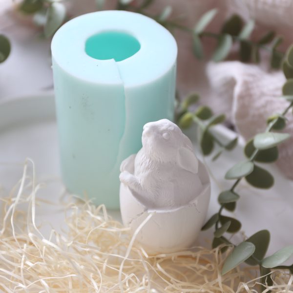 *Silikon - Gießform - Osterhasentrio im Ei* – Bild 25