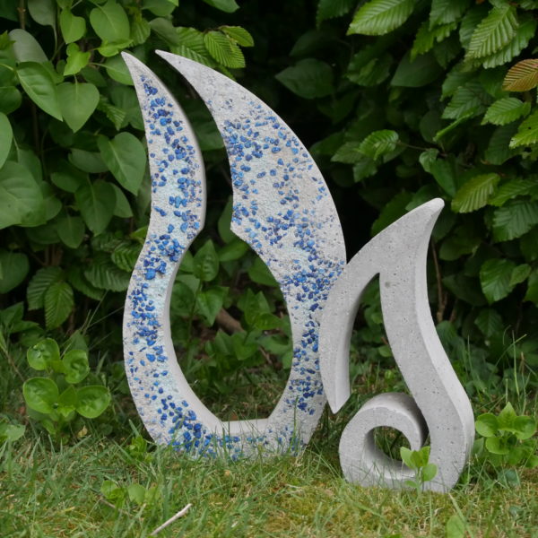 Styrodur - Beton - Giessform - Skulptur FLAMME No. 1 – Bild 2
