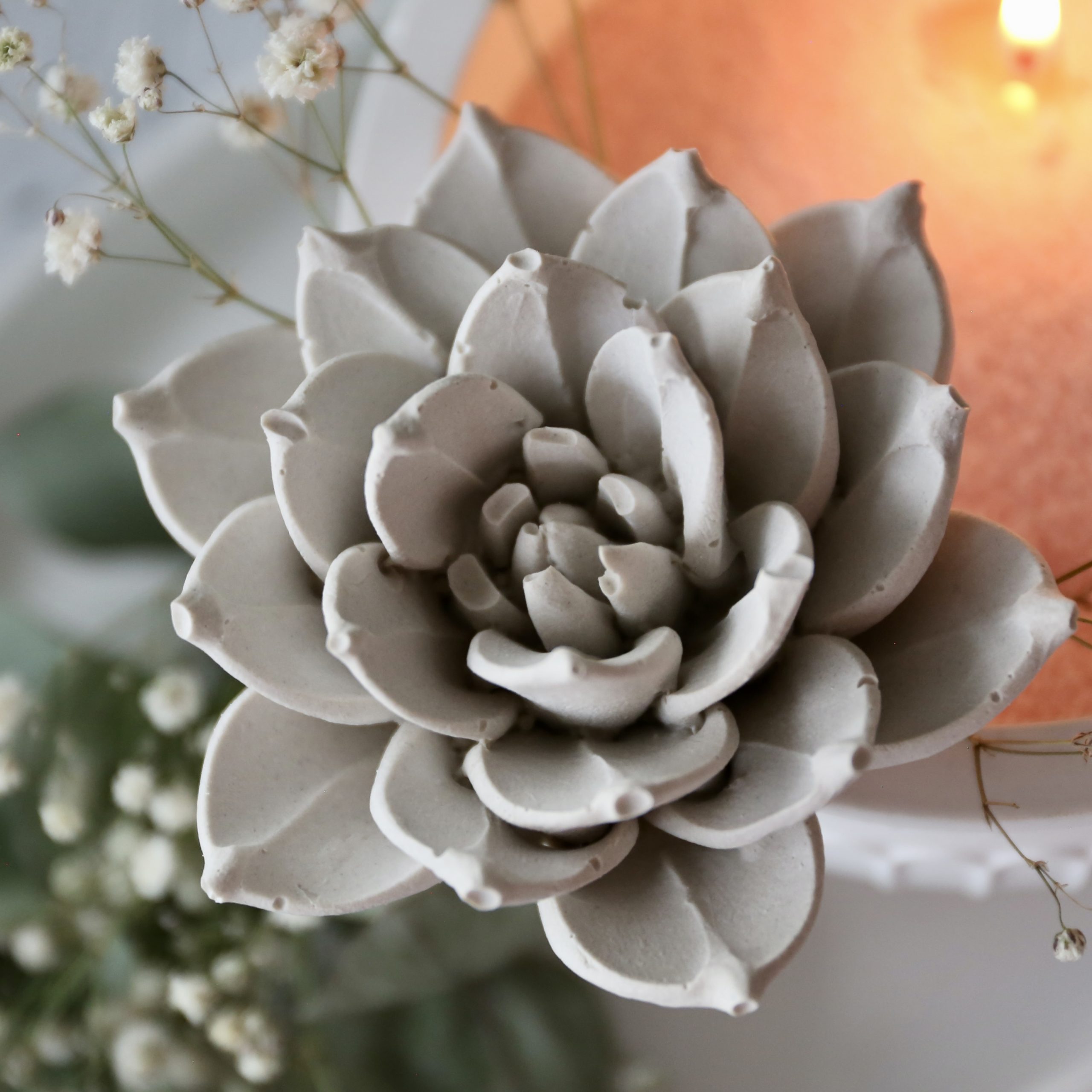 *Silikon - Gießform - Lotusblume - Blüte - aufgeblüht* – Bild 5