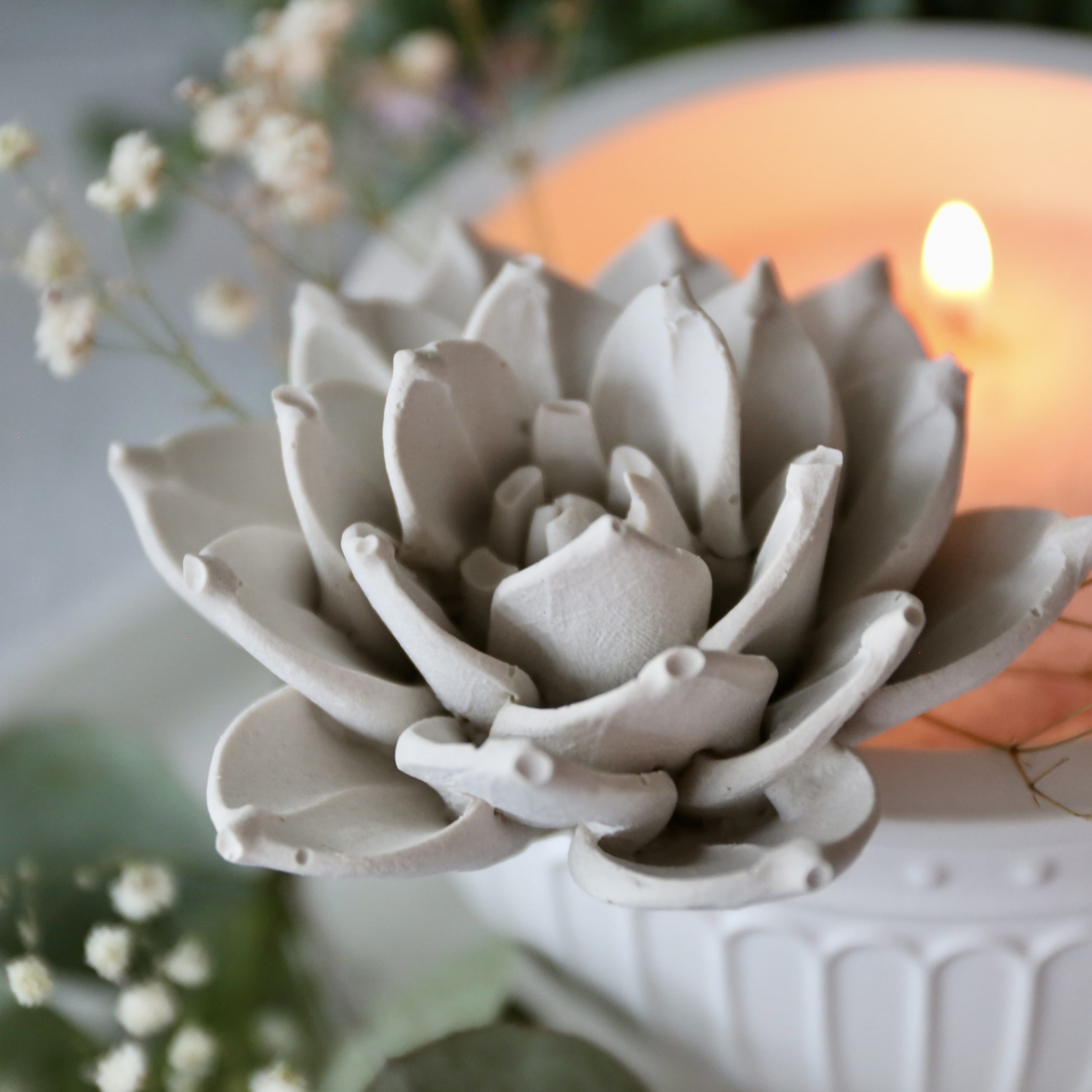 *Silikon - Gießform - Lotusblume - Blüte - aufgeblüht* – Bild 7