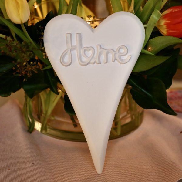Silikon - Gießform - Herzen - "HOME und LOVE" - Pflanzstecker – Bild 15