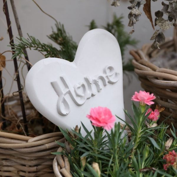 Silikon - Gießform - Herzen - "HOME und LOVE" - Pflanzstecker – Bild 19