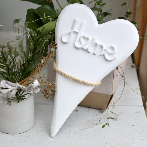 Silikon - Gießform - Herzen - "HOME und LOVE" - Pflanzstecker – Bild 20