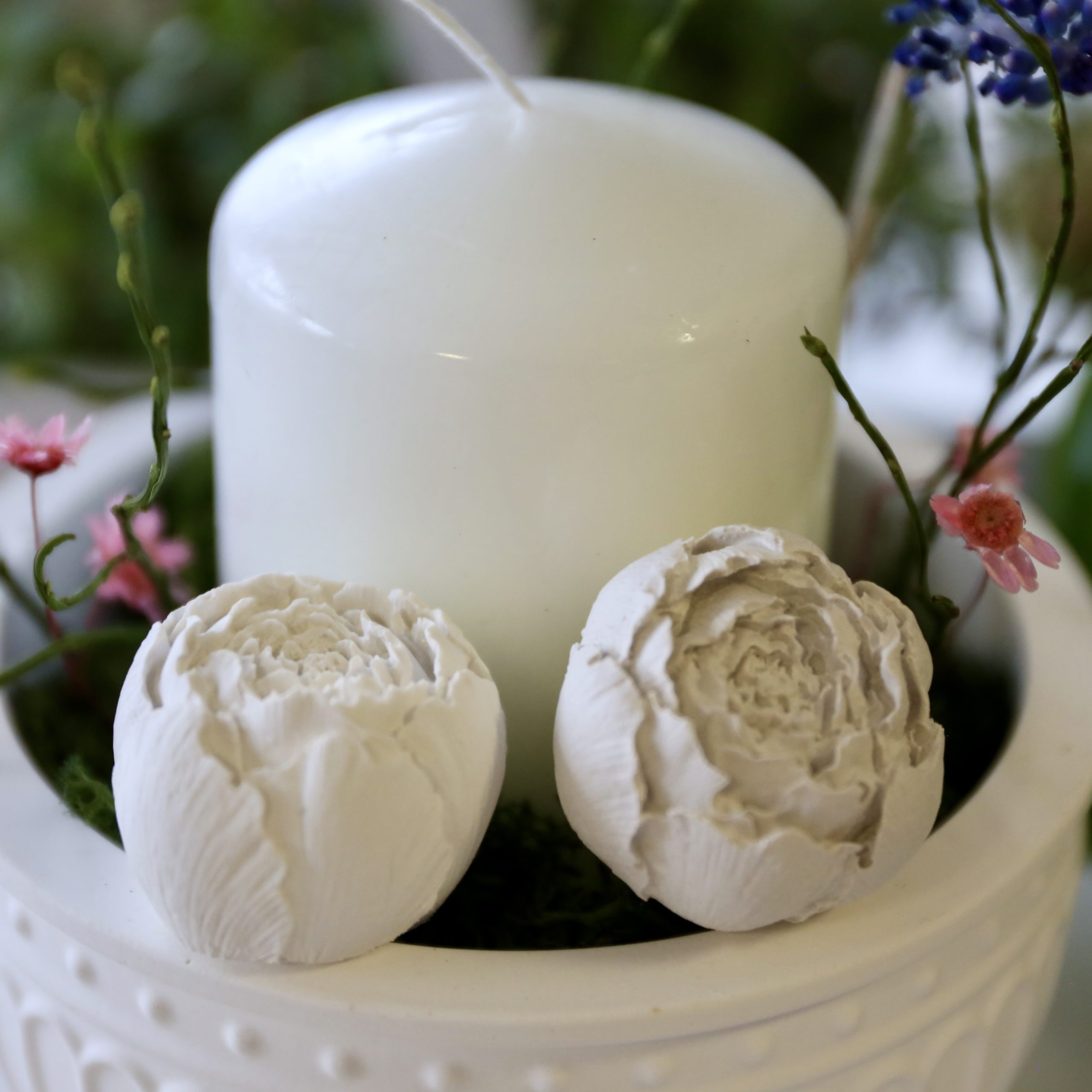 *Silikon - Gießform - Blüte - Ranunkel* – Bild 3