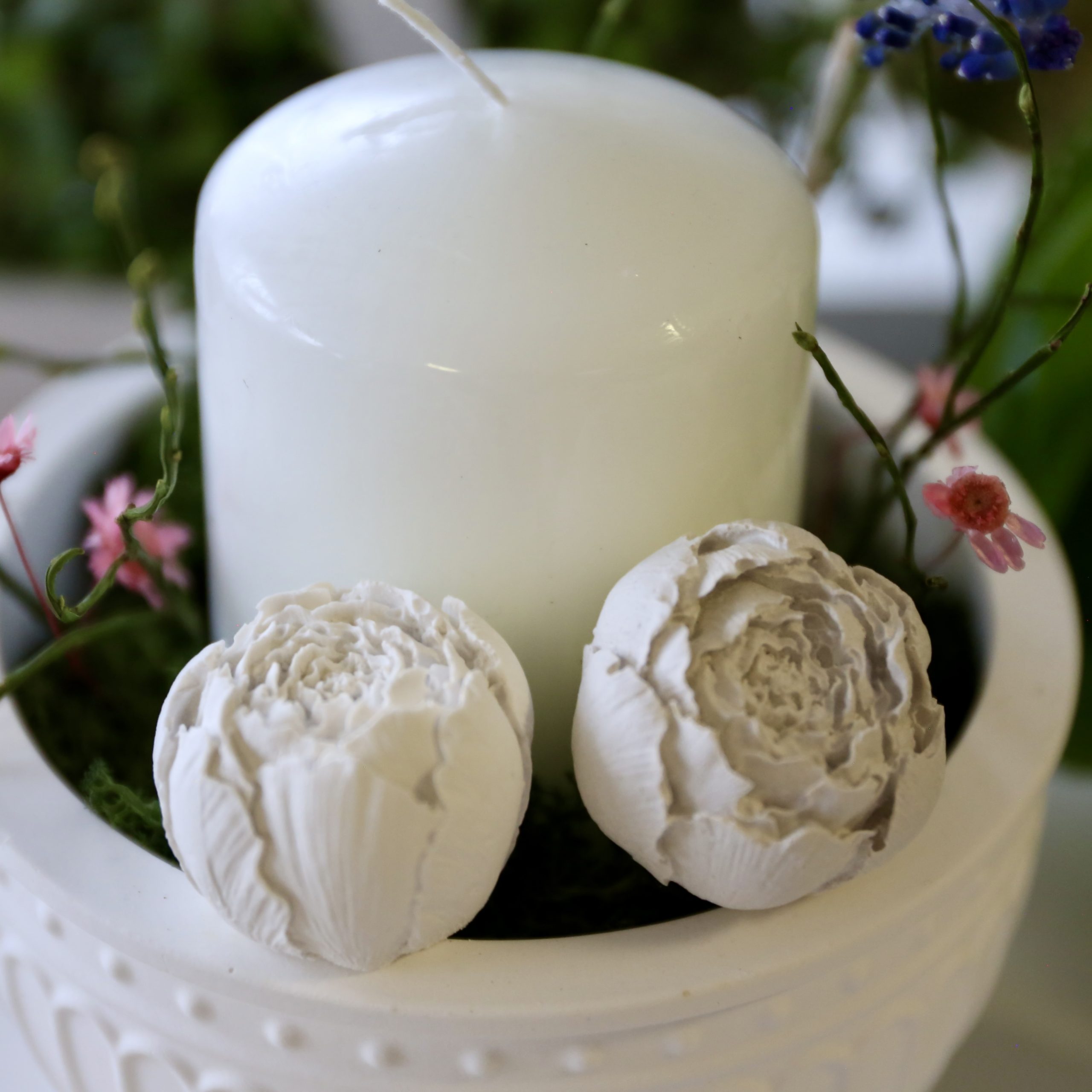 *Silikon - Gießform - Blüte - Ranunkel* – Bild 5