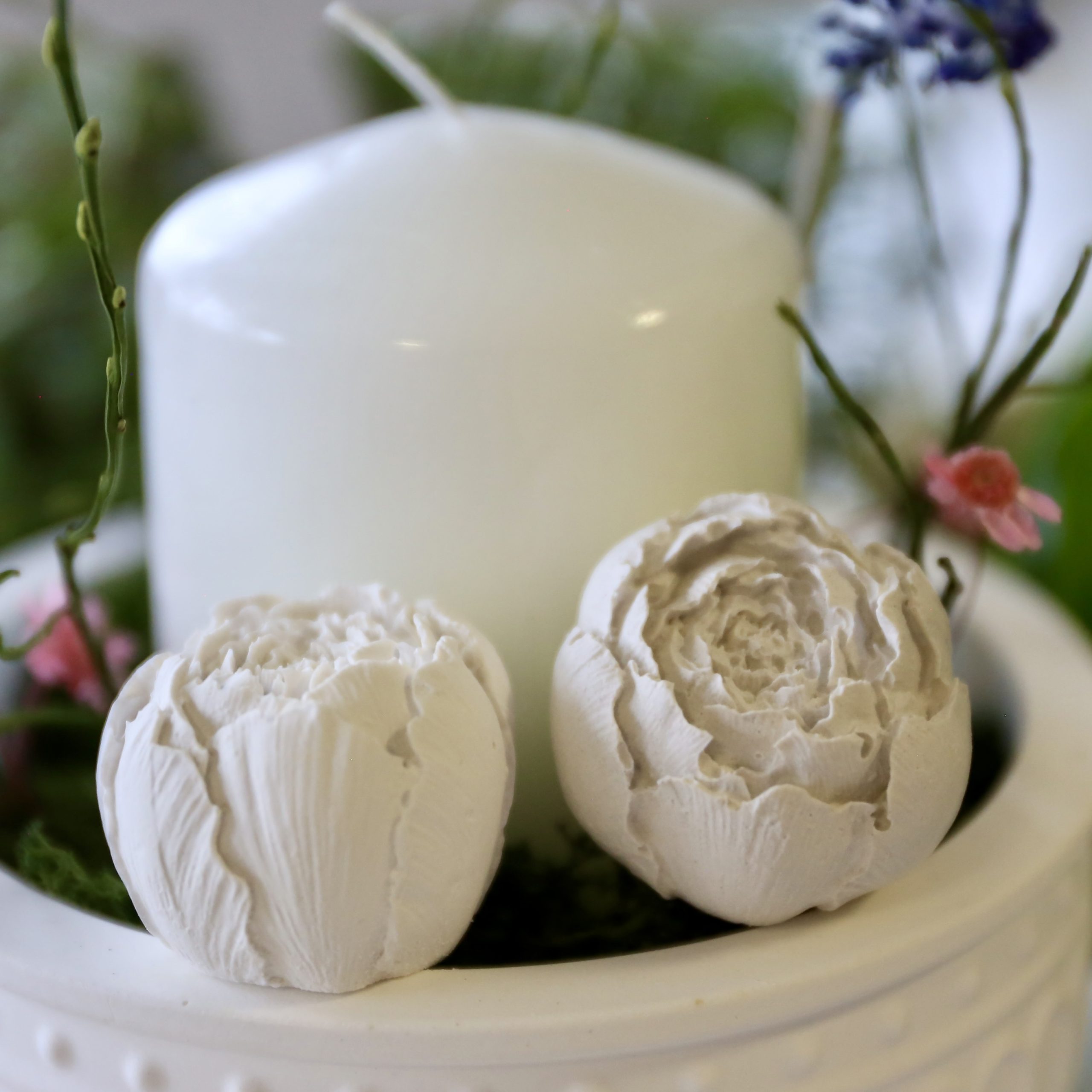 *Silikon - Gießform - Blüte - Ranunkel* – Bild 6