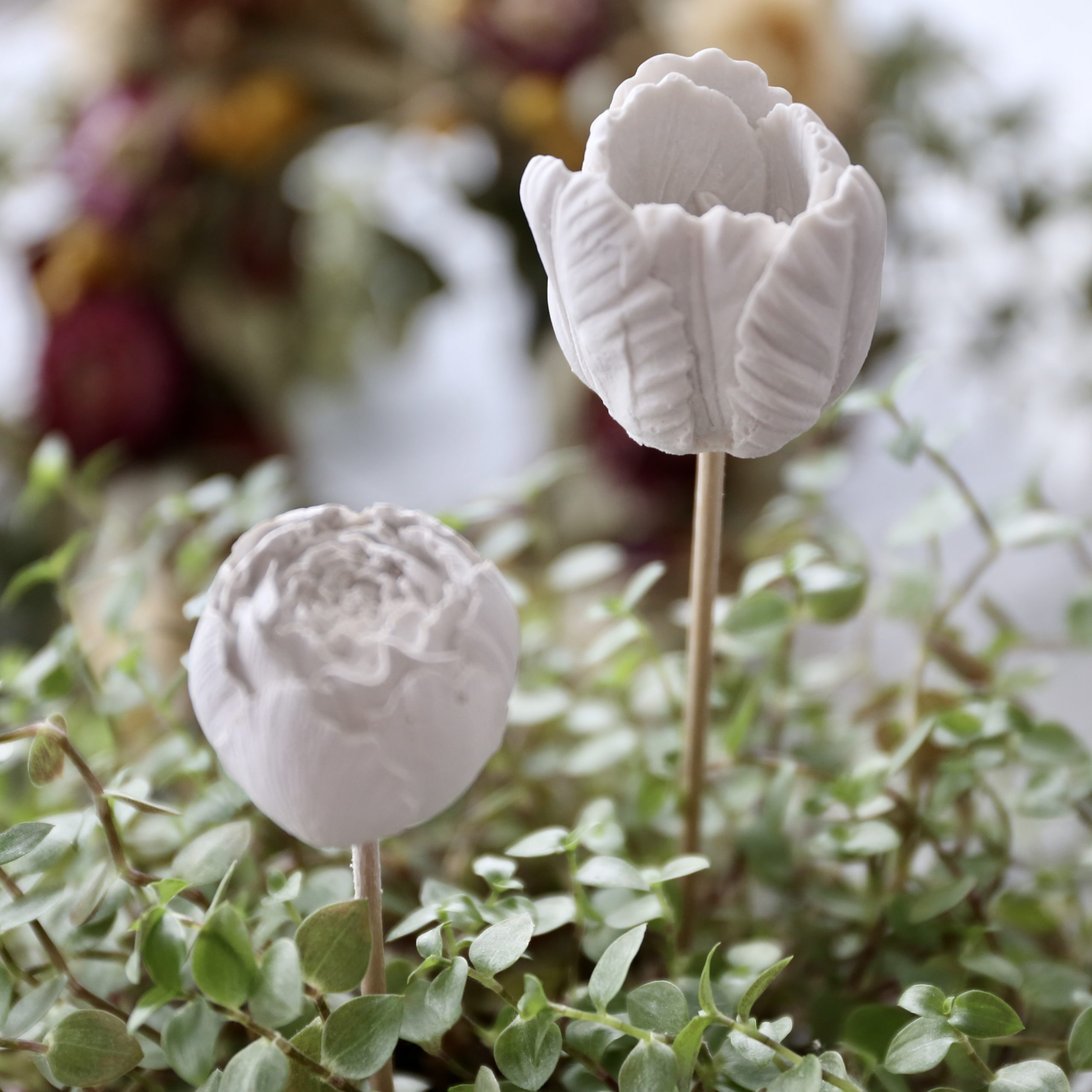 *Silikon - Gießform - Blüte - Ranunkel* – Bild 9