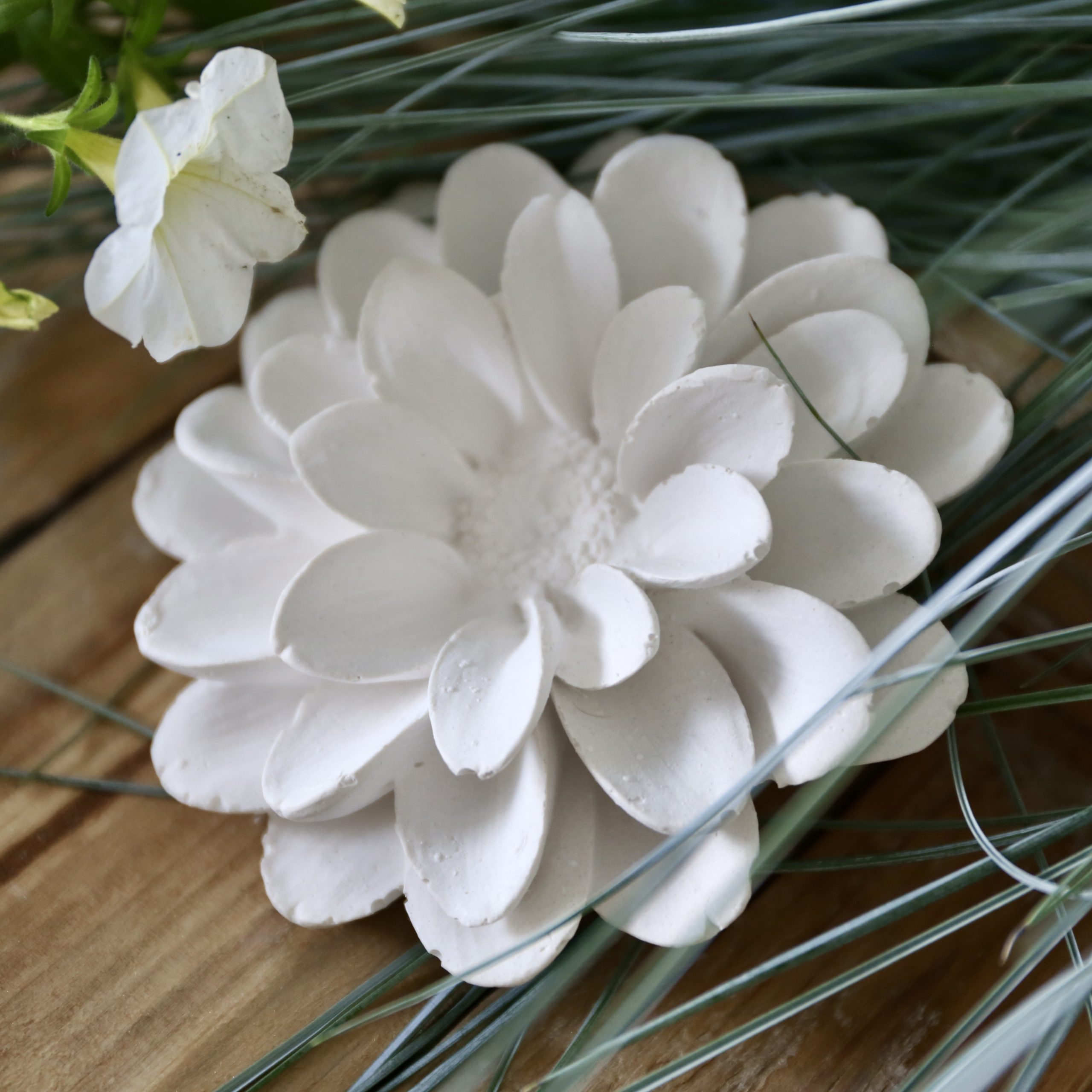 *Silikon-Gießform - Blüten - Blumen - Offene Dahlie* – Bild 4