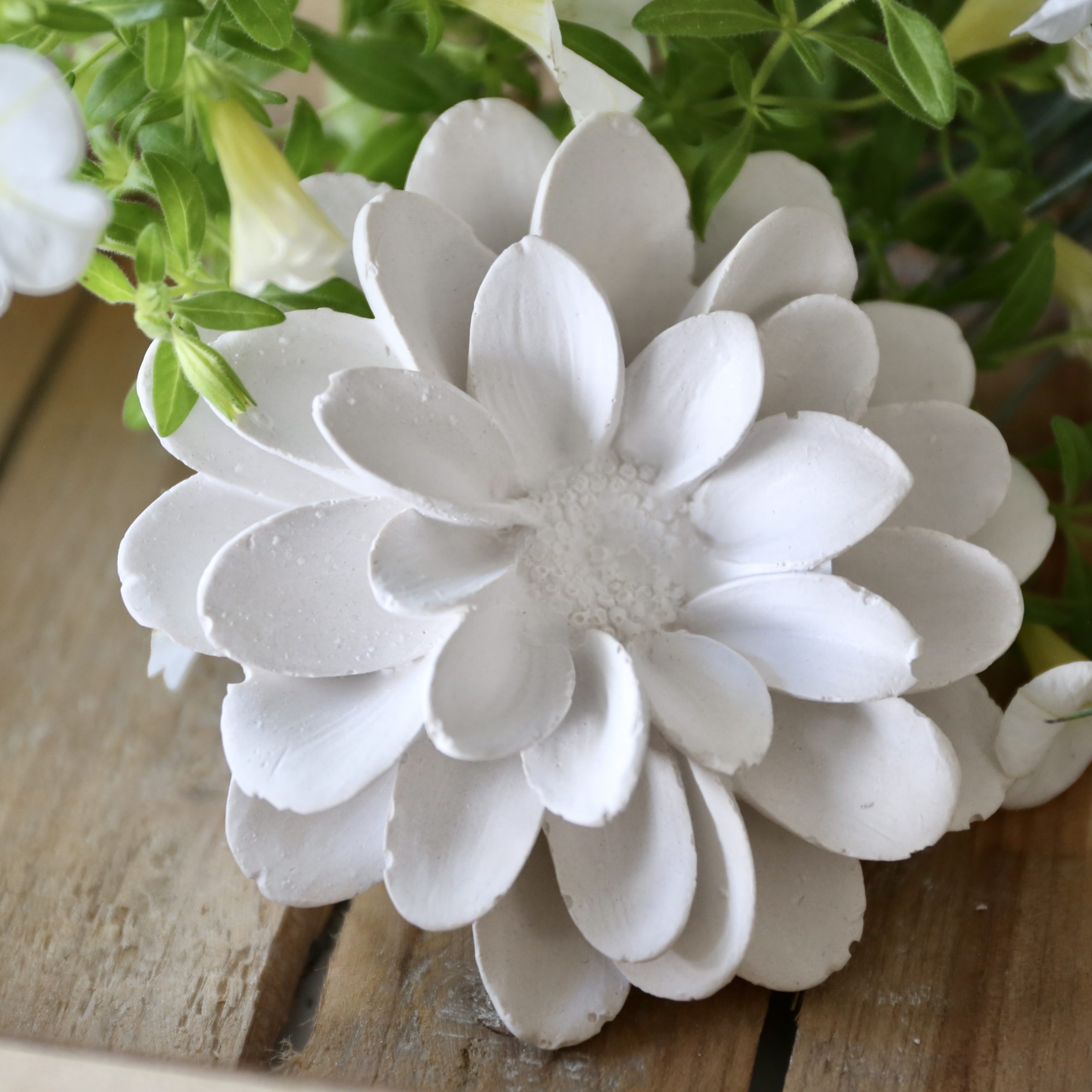 *Silikon-Gießform - Blüten - Blumen - Offene Dahlie* – Bild 8
