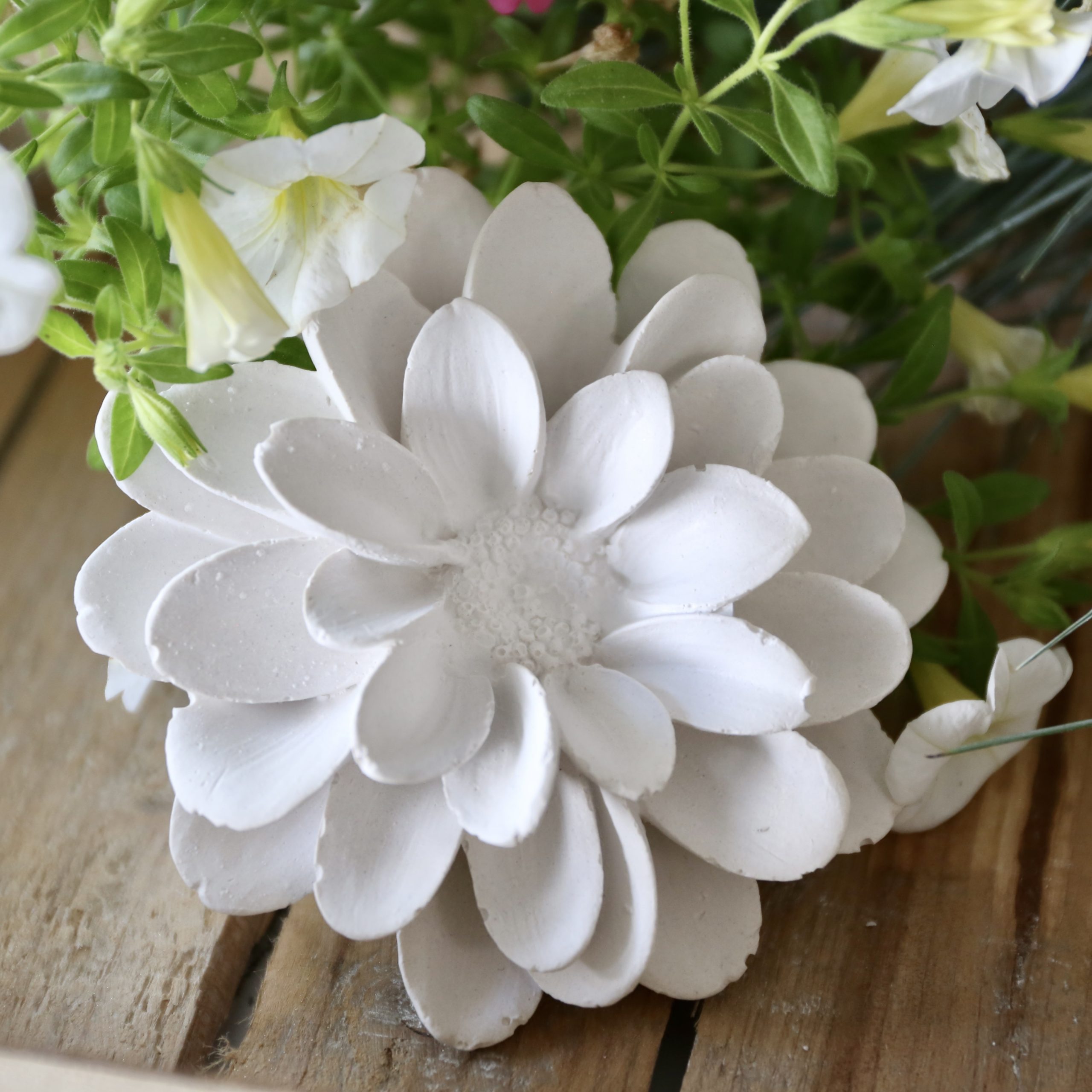 *Silikon-Gießform - Blüten - Blumen - Offene Dahlie* – Bild 9