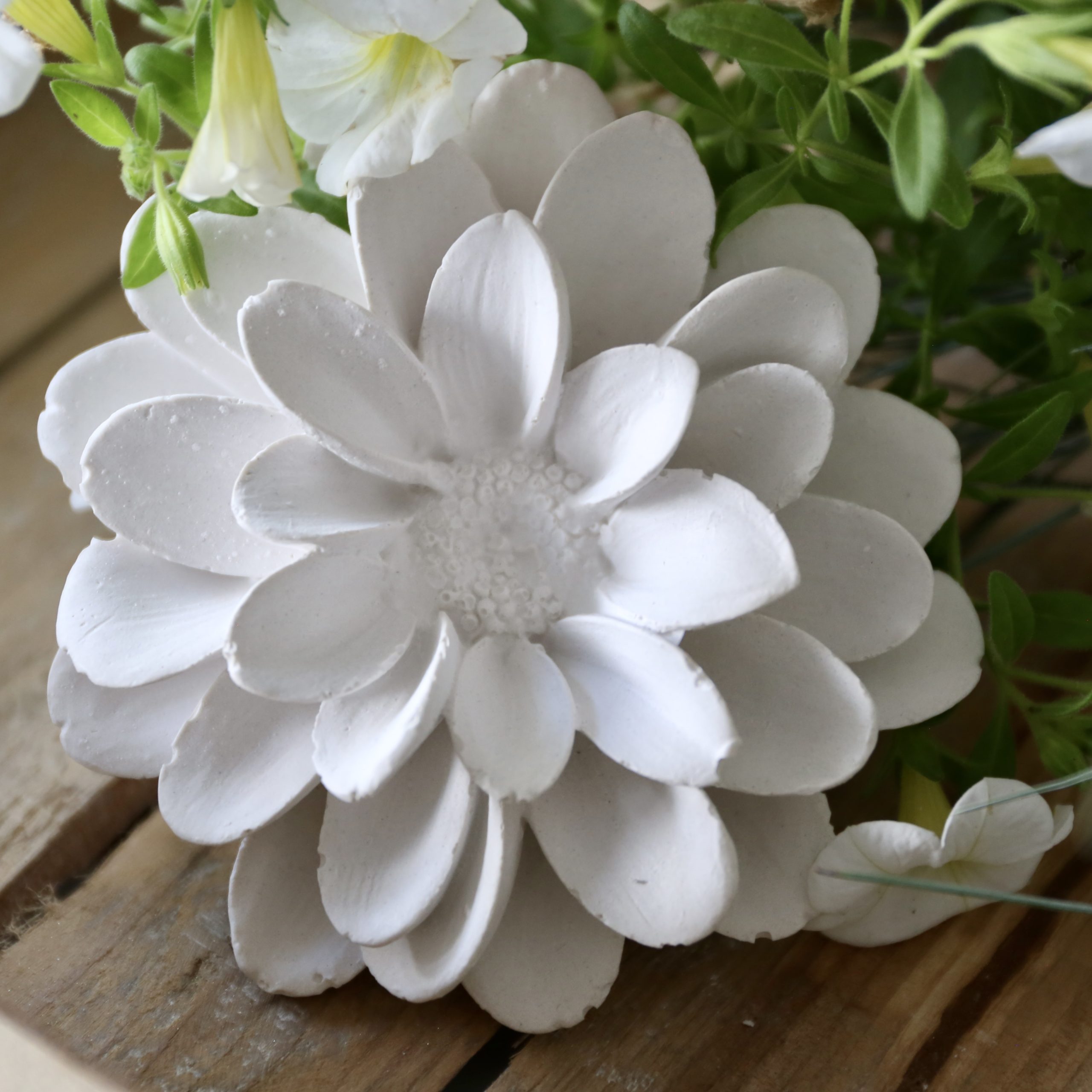 *Silikon-Gießform - Blüten - Blumen - Offene Dahlie* – Bild 10