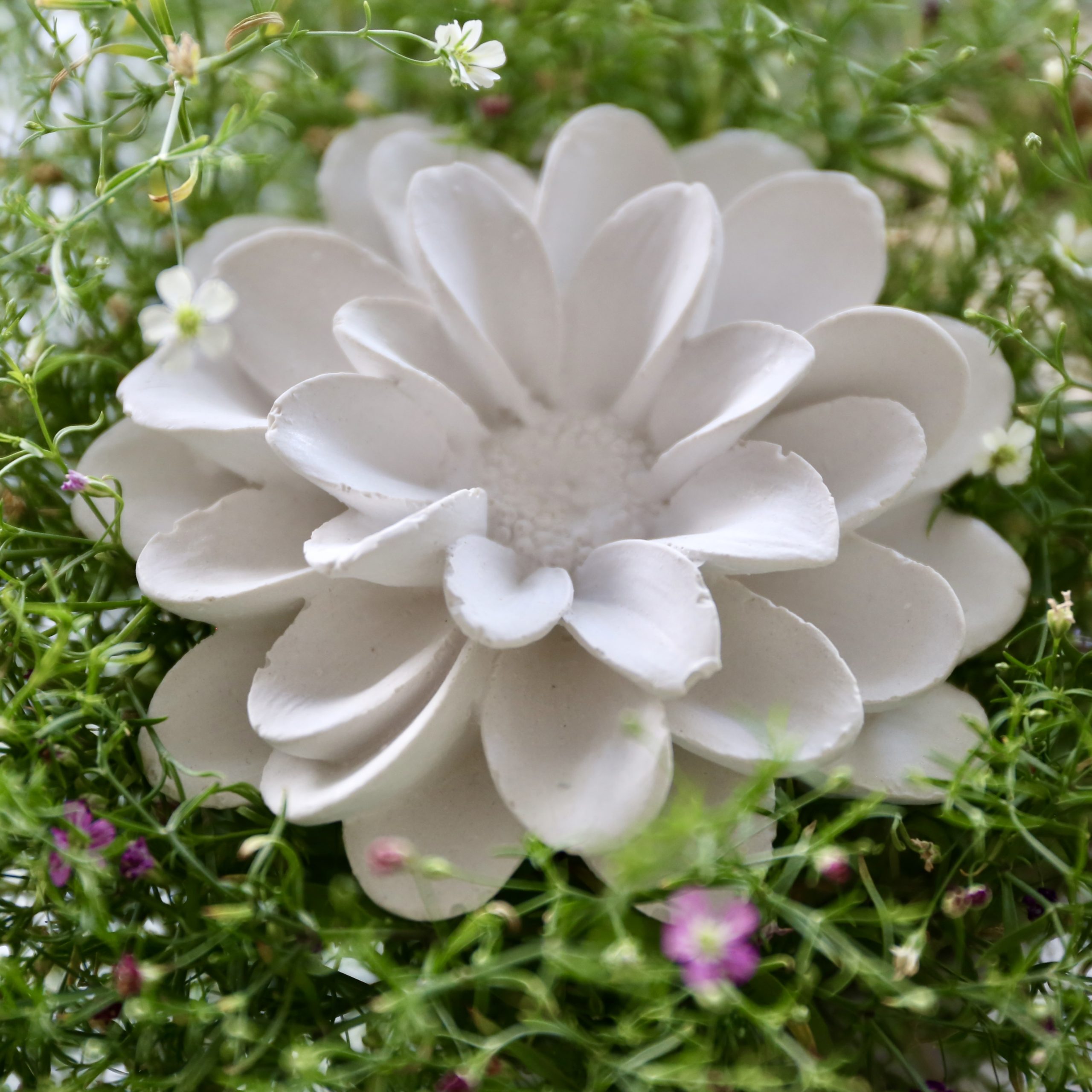 *Silikon-Gießform - Blüten - Blumen - Offene Dahlie* – Bild 11