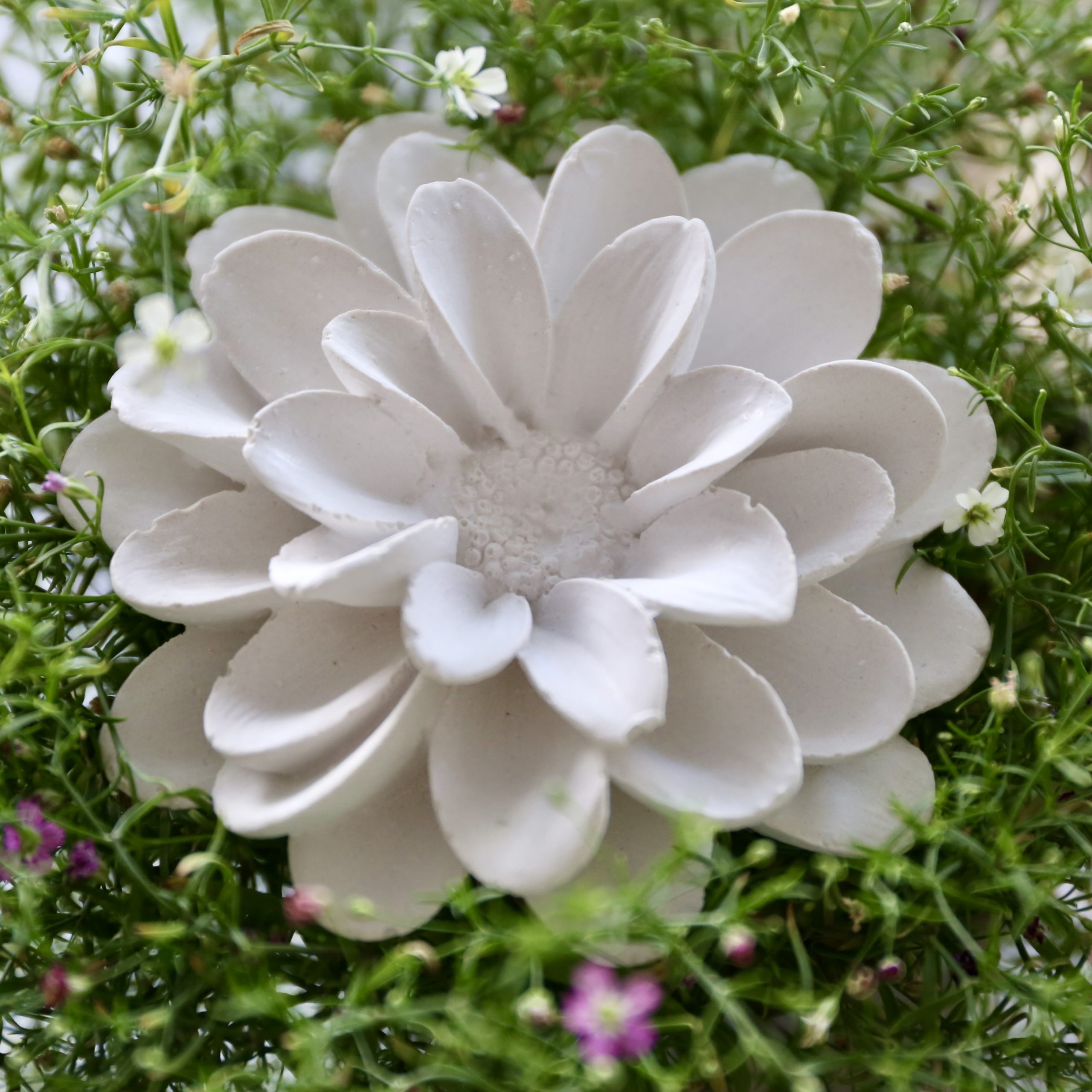 *Silikon-Gießform - Blüten - Blumen - Offene Dahlie* – Bild 12